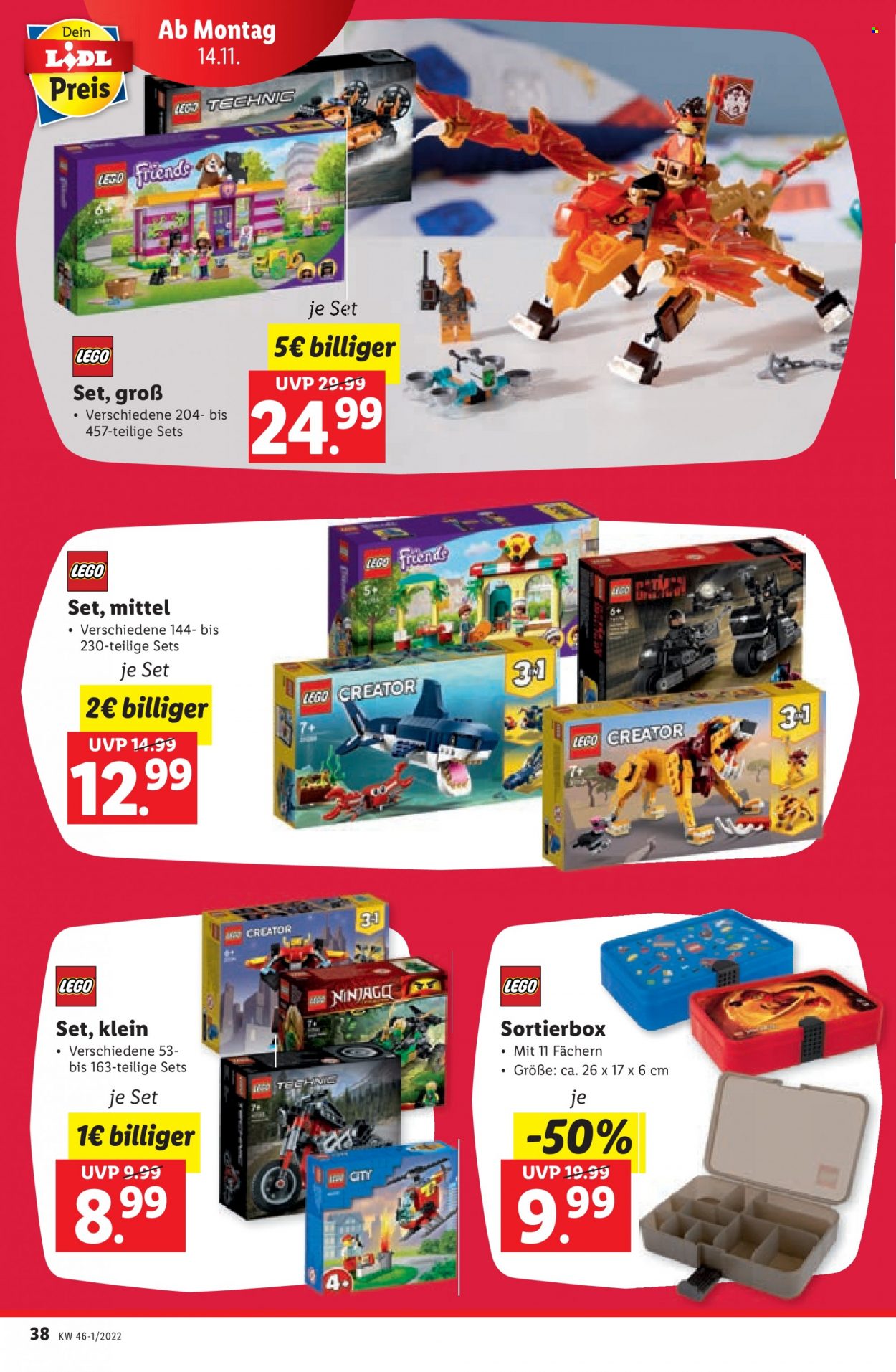 Angebote Lidl - 10.11.2022 - 16.11.2022. Seite 38