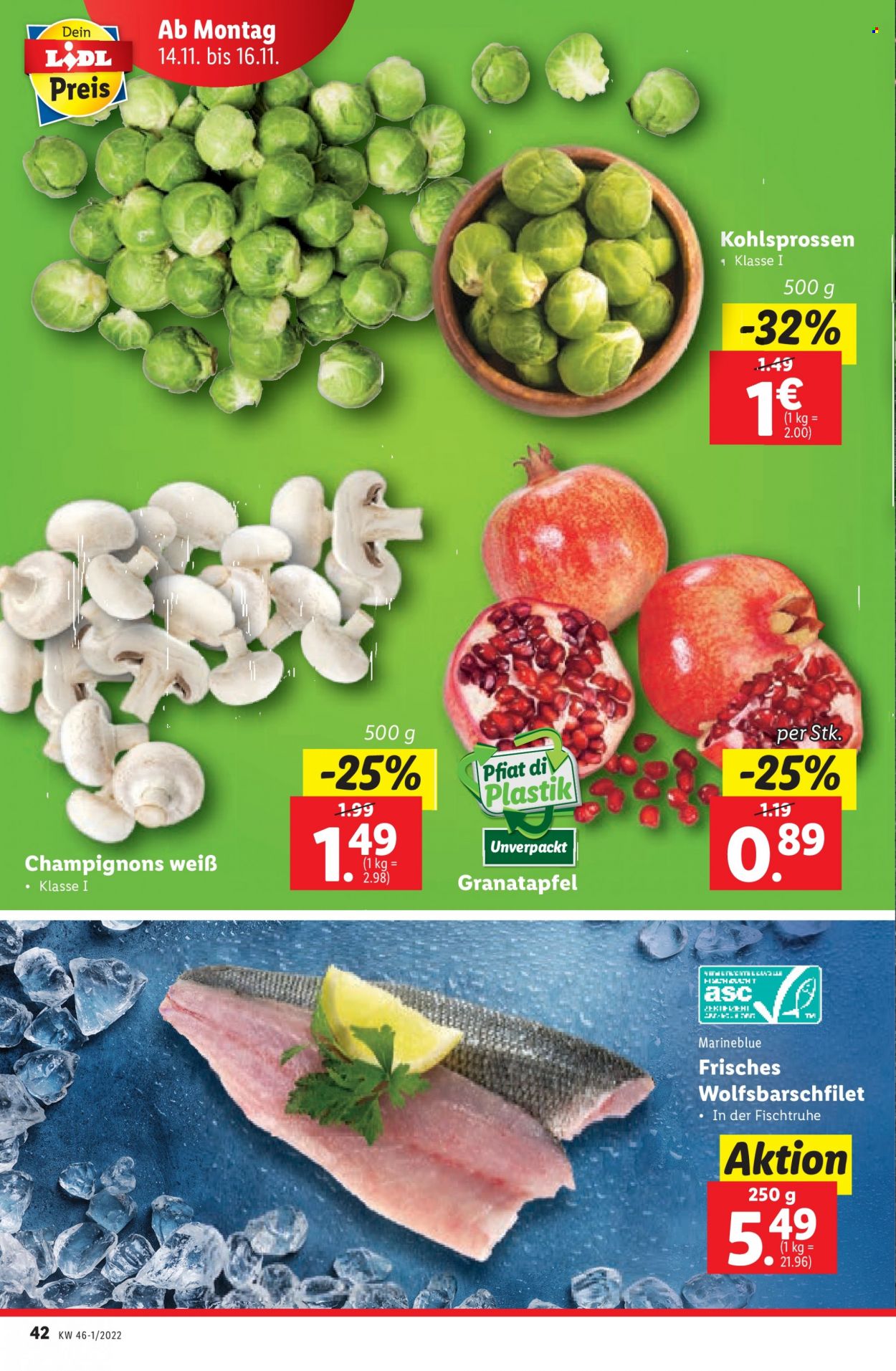 Angebote Lidl - 10.11.2022 - 16.11.2022. Seite 42