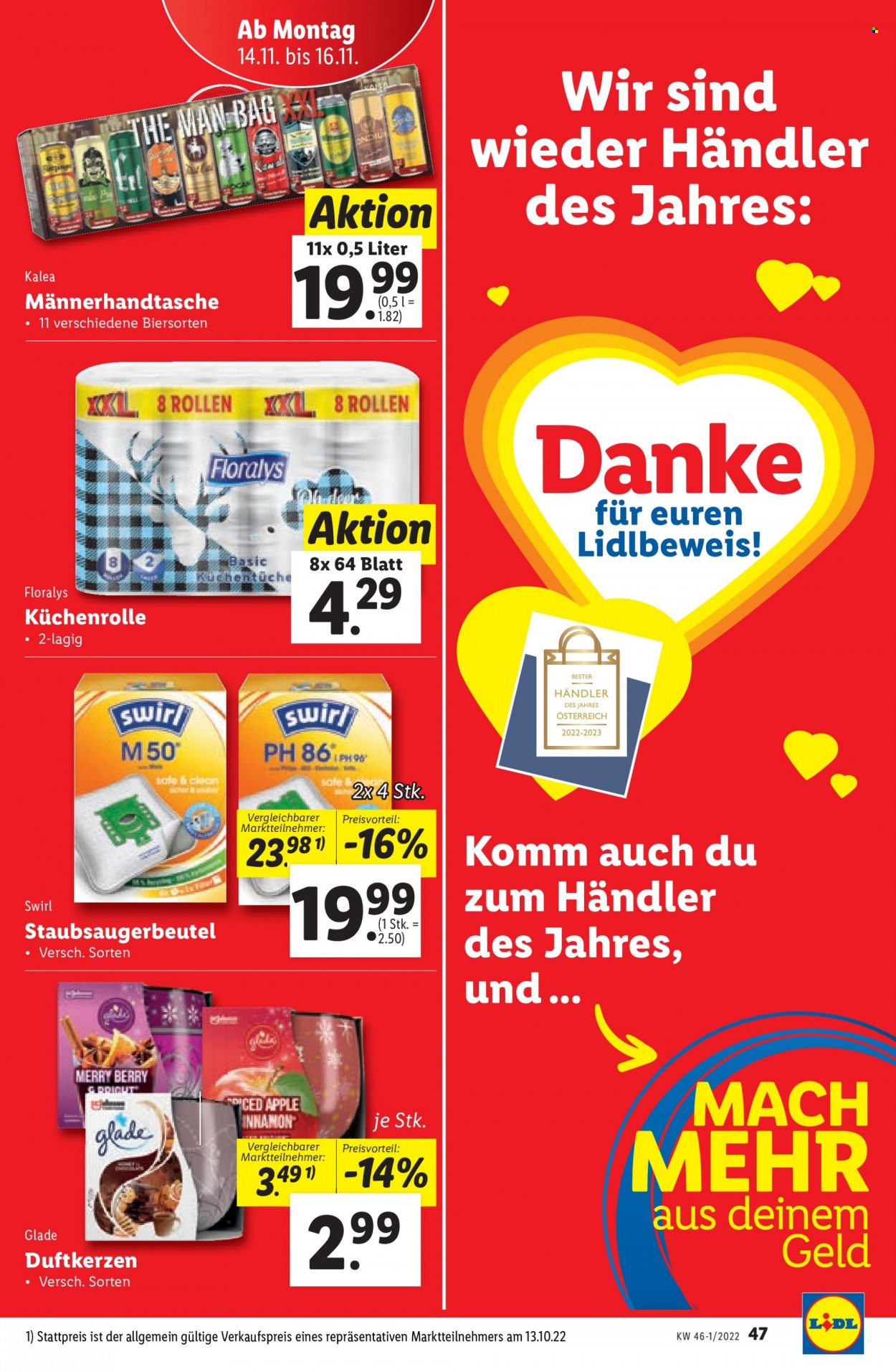 Angebote Lidl - 10.11.2022 - 16.11.2022. Seite 47
