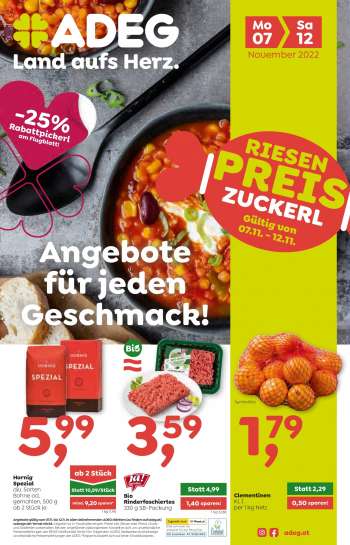 Angebote ADEG - 7.11.2022 - 12.11.2022.