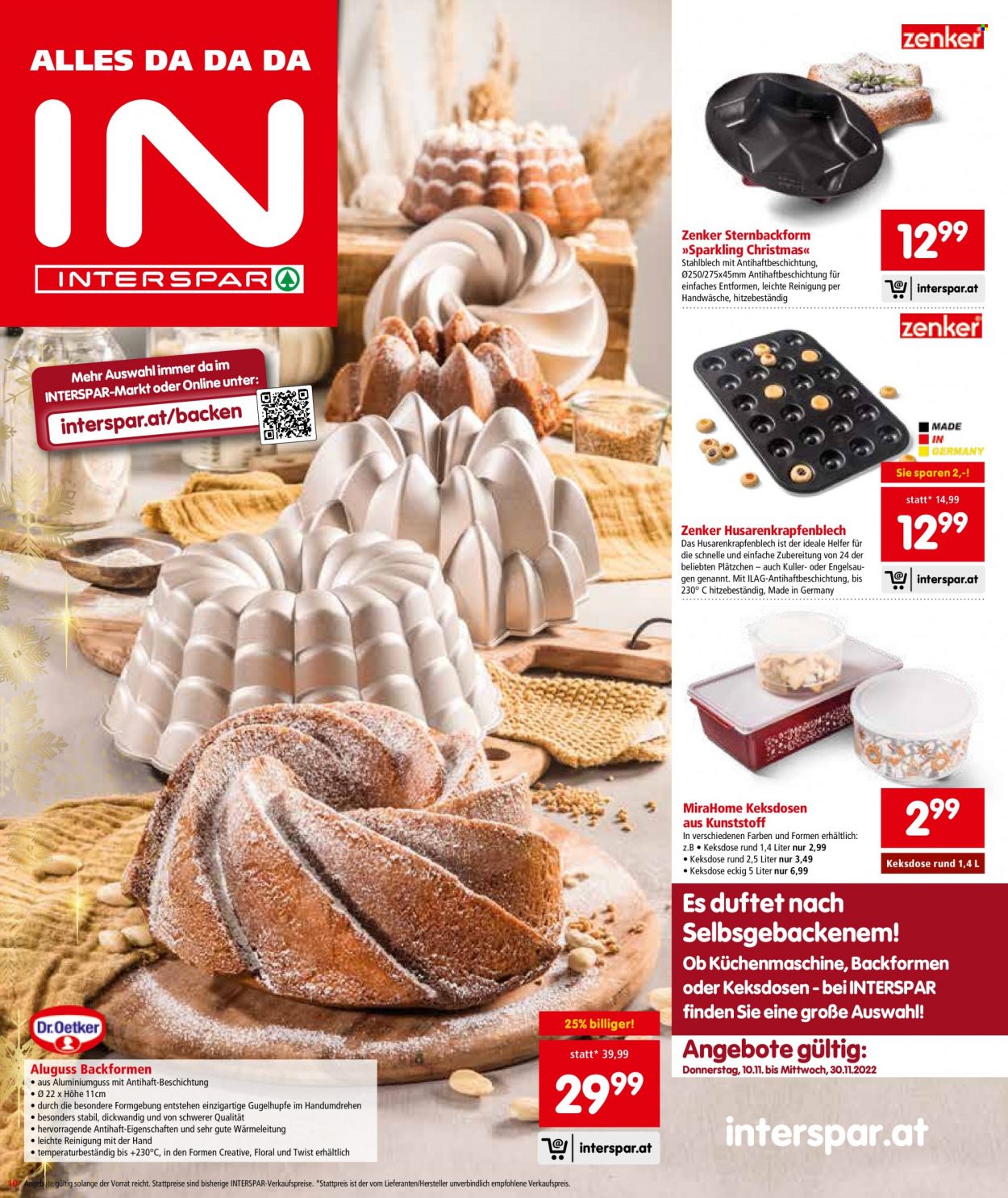 Angebote INTERSPAR - 10.11.2022 - 16.11.2022. Seite 10