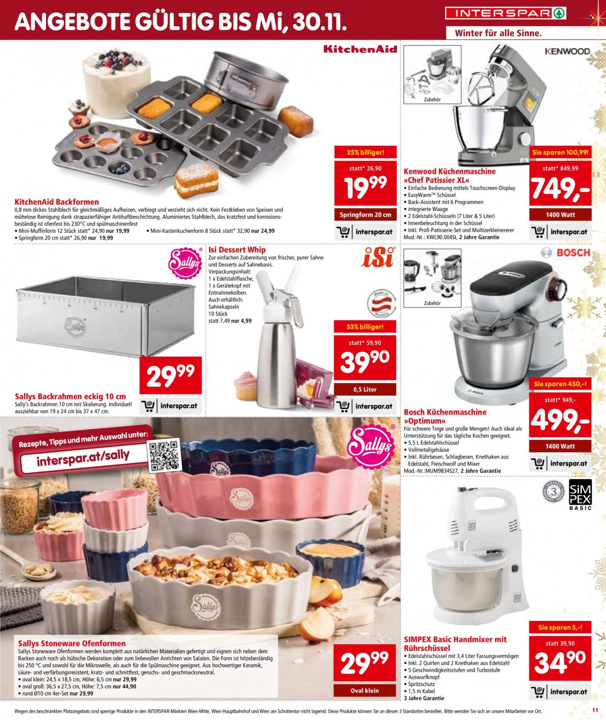 Angebote INTERSPAR - 10.11.2022 - 16.11.2022. Seite 11