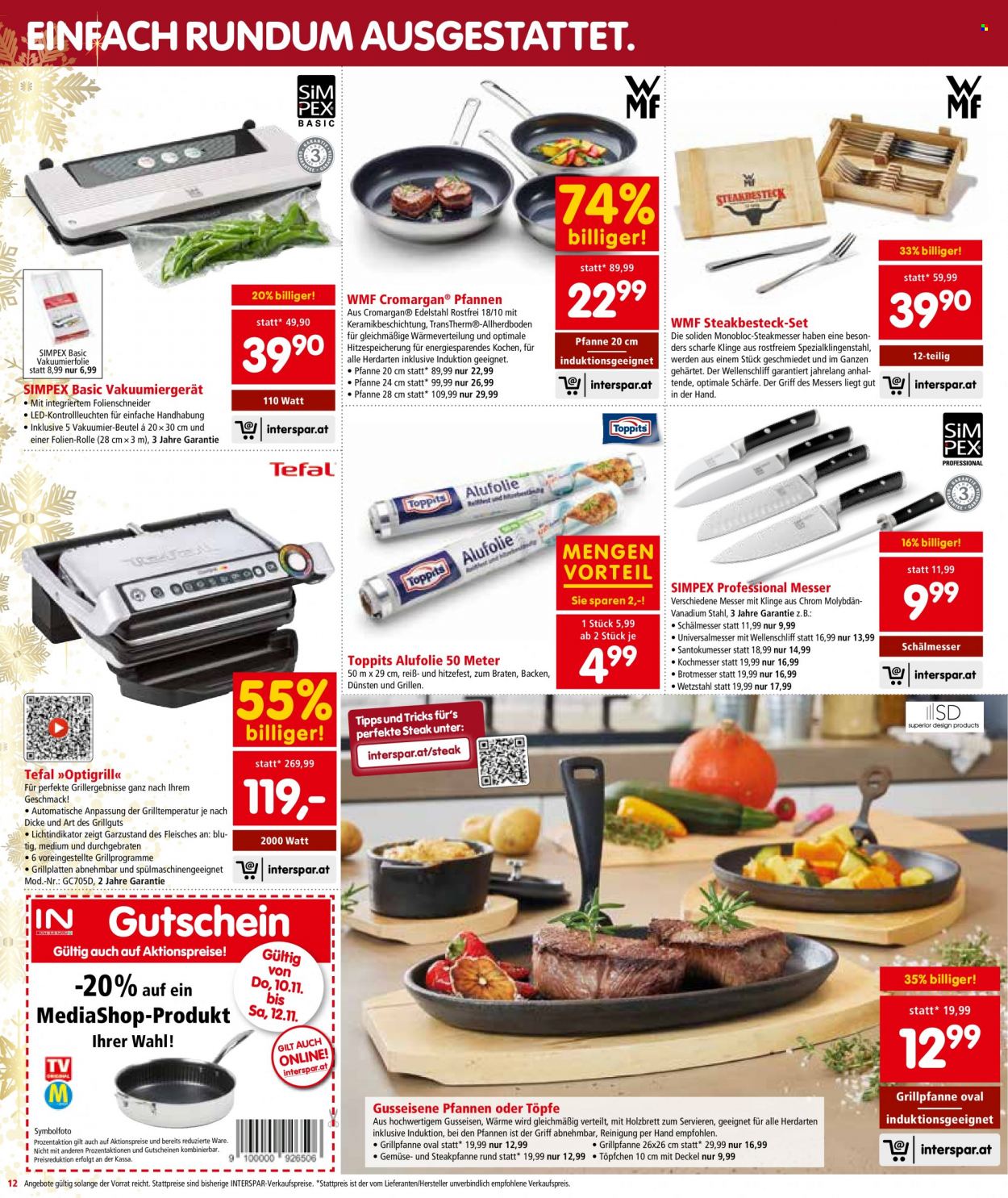 Angebote INTERSPAR - 10.11.2022 - 16.11.2022. Seite 12