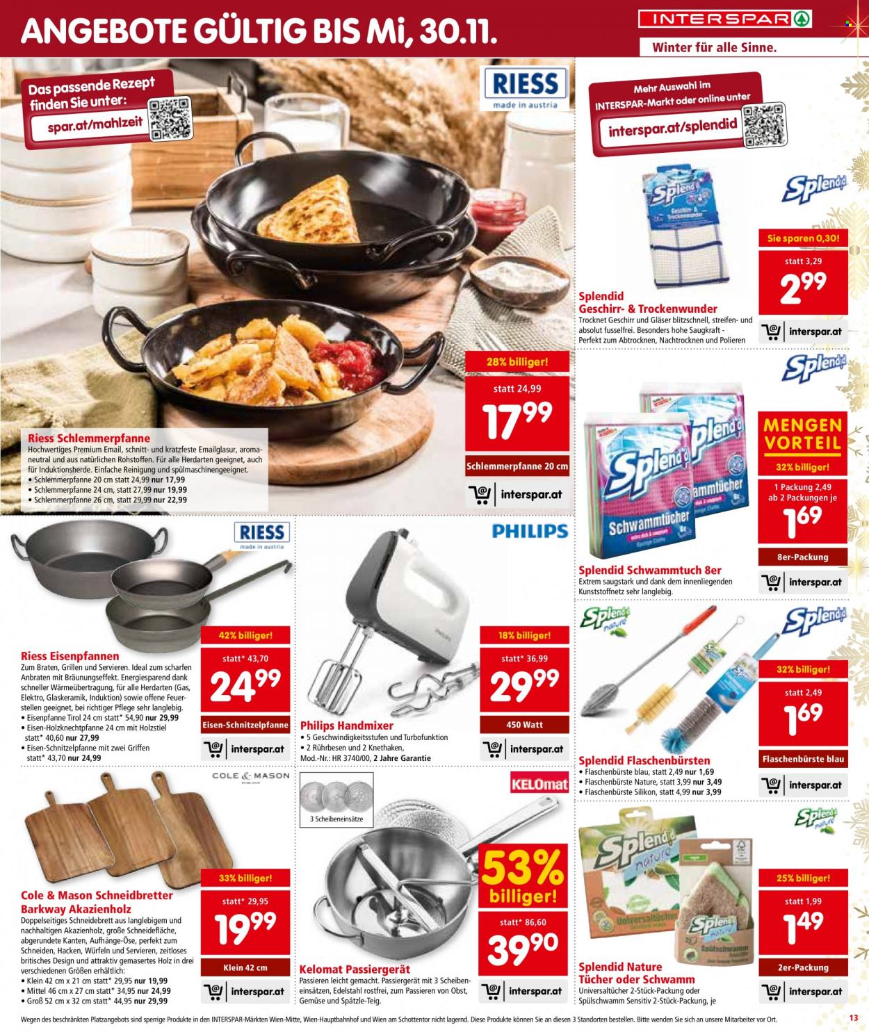 Angebote INTERSPAR - 10.11.2022 - 16.11.2022. Seite 13