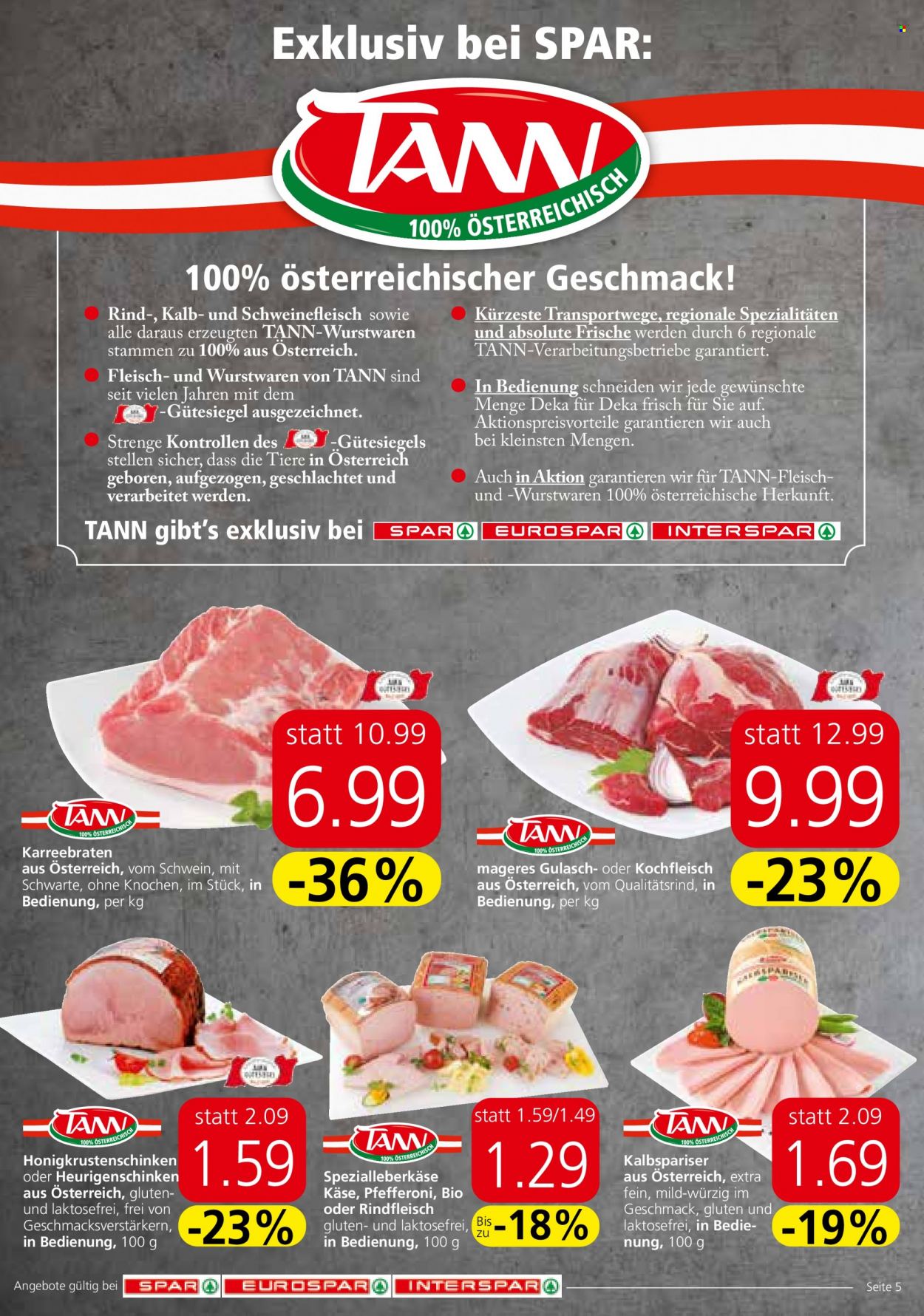 Angebote SPAR - 10.11.2022 - 16.11.2022. Seite 5