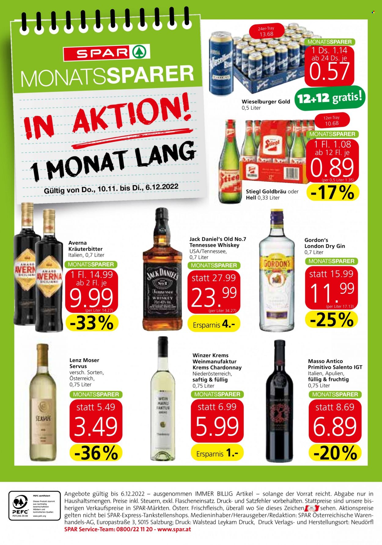 Angebote EUROSPAR - 10.11.2022 - 6.12.2022. Seite 4