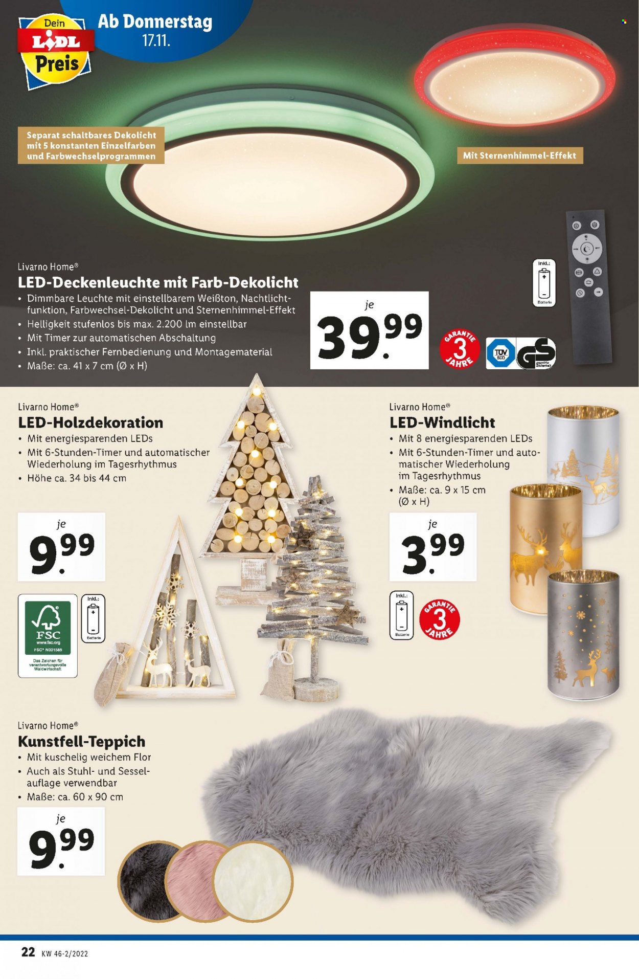 Angebote Lidl - 17.11.2022 - 23.11.2022. Seite 22