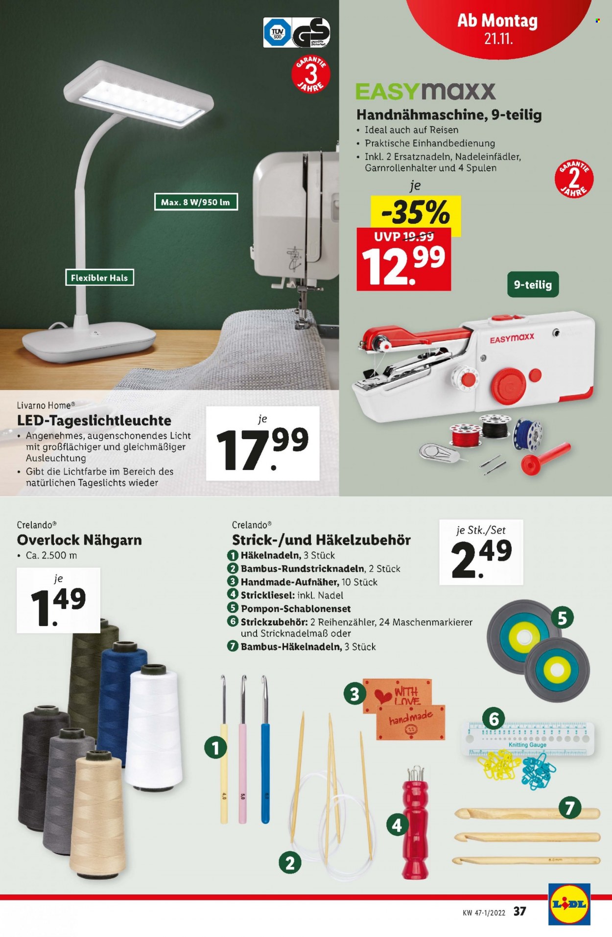 Angebote Lidl - 17.11.2022 - 23.11.2022. Seite 37