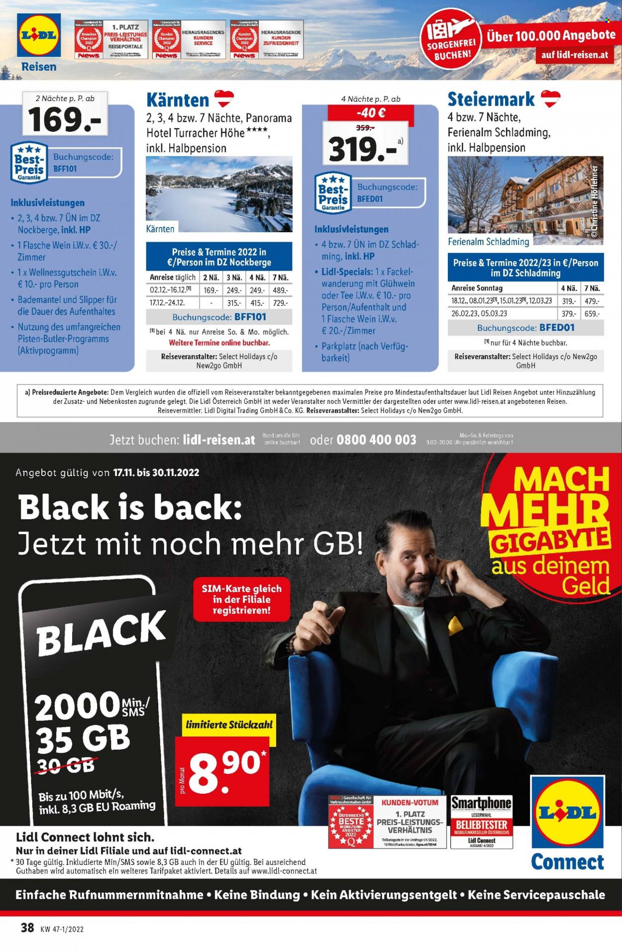 Angebote Lidl - 17.11.2022 - 23.11.2022. Seite 38