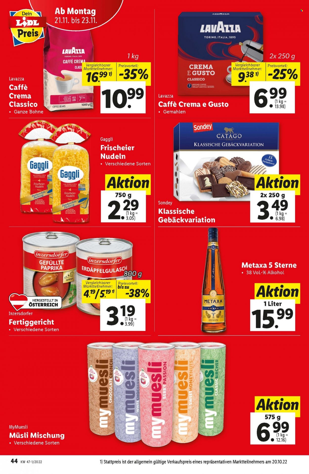 Angebote Lidl - 17.11.2022 - 23.11.2022. Seite 44