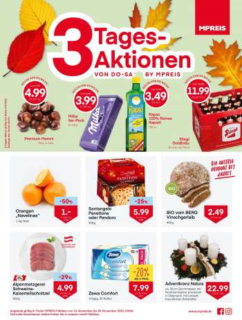 Angebote MPREIS - 14.11.2022 - 20.11.2022.