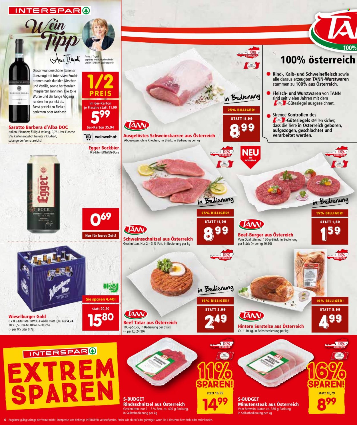 Angebote INTERSPAR - 17.11.2022 - 30.11.2022. Seite 4