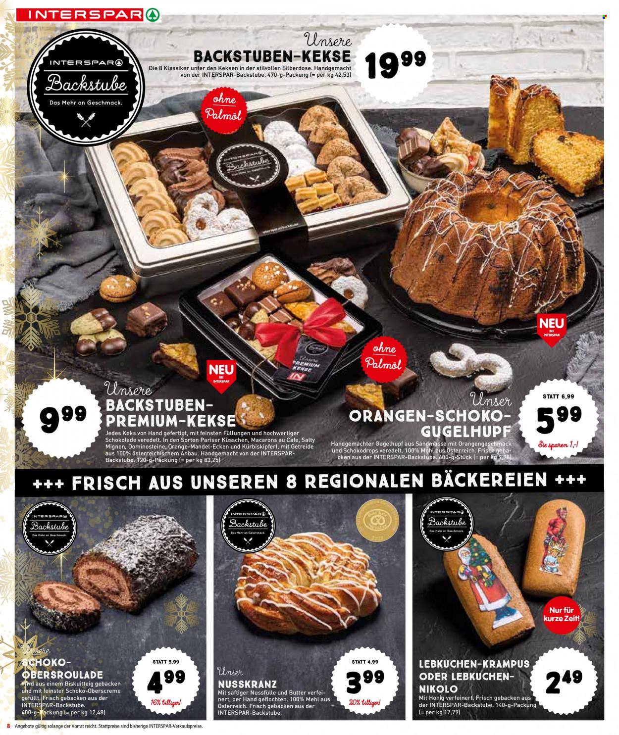 Angebote INTERSPAR - 17.11.2022 - 30.11.2022. Seite 8