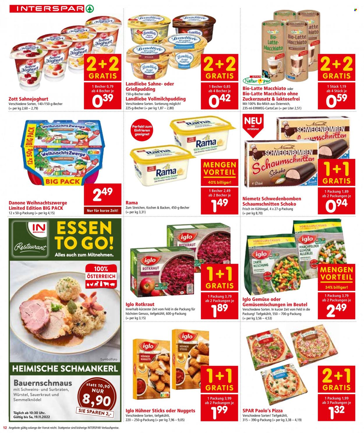 Angebote INTERSPAR - 17.11.2022 - 30.11.2022. Seite 12