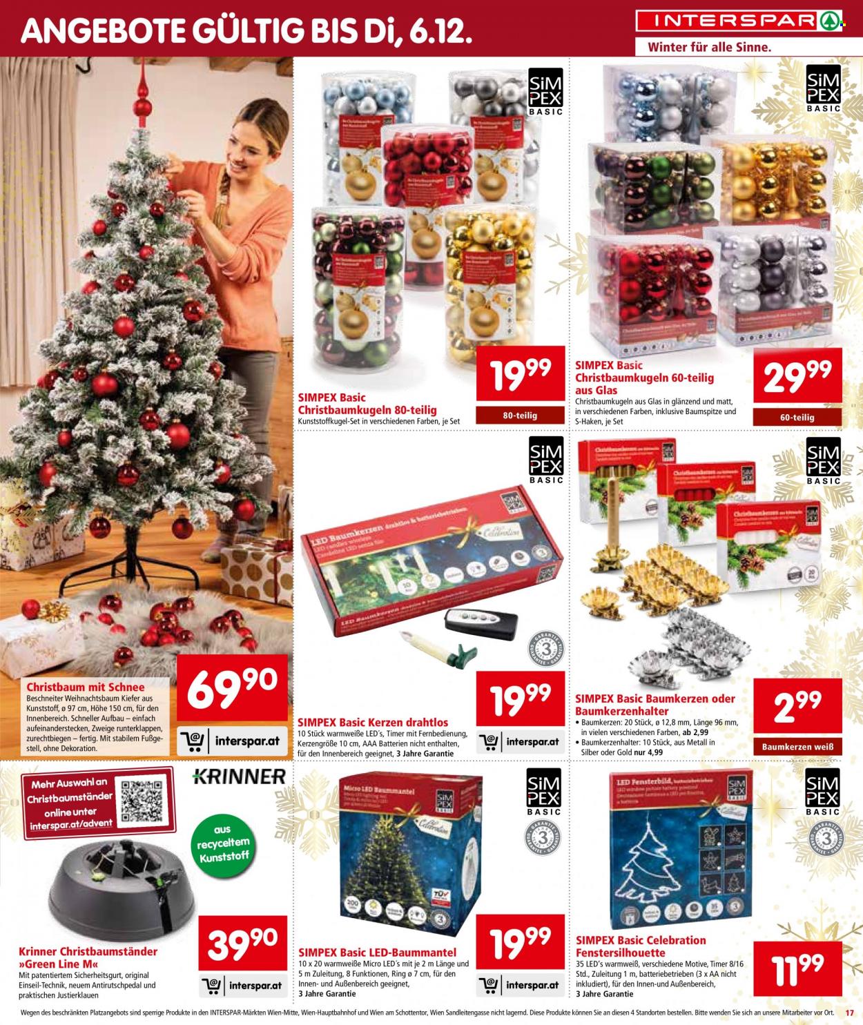 Angebote INTERSPAR - 17.11.2022 - 30.11.2022. Seite 17