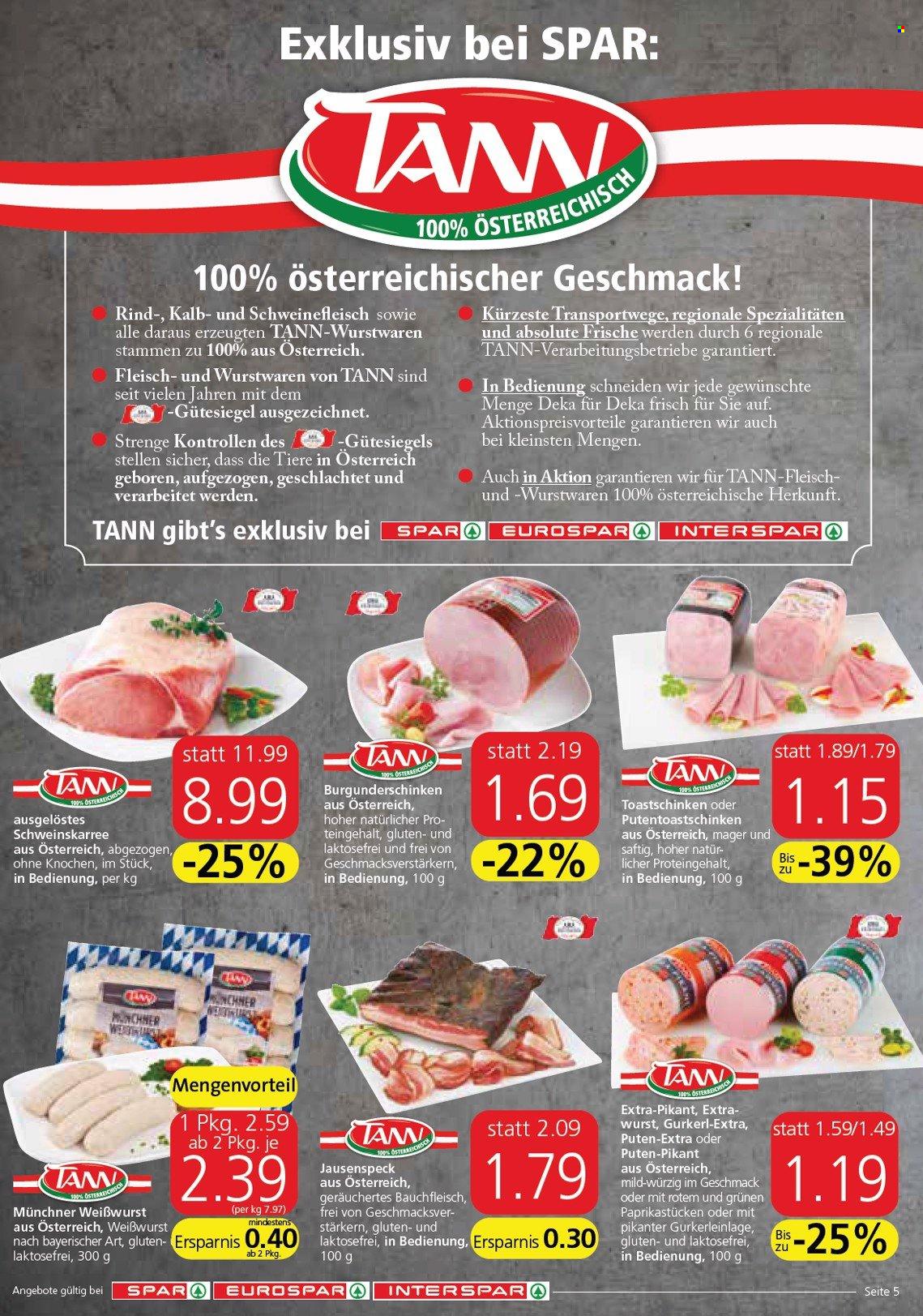 Angebote INTERSPAR - 17.11.2022 - 30.11.2022. Seite 5