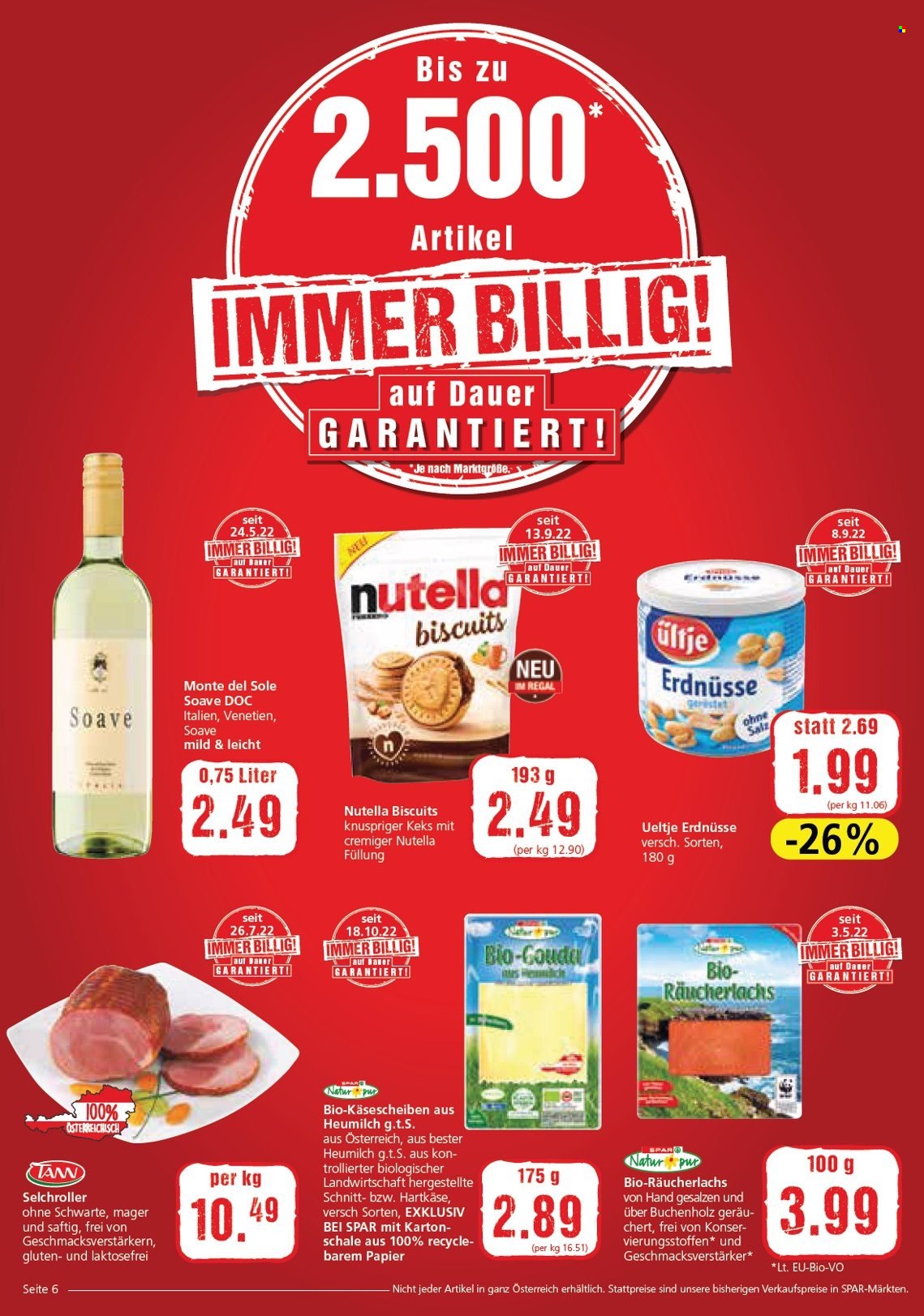 Angebote INTERSPAR - 17.11.2022 - 30.11.2022. Seite 6