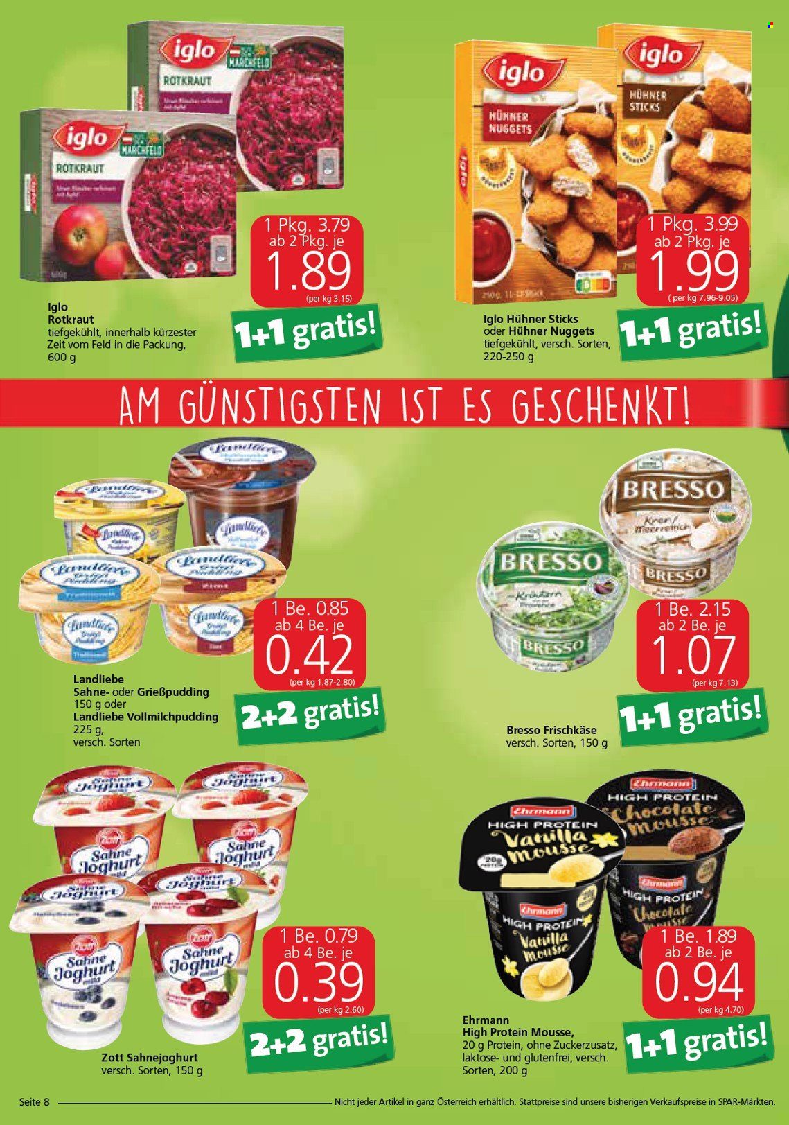 Angebote INTERSPAR - 17.11.2022 - 30.11.2022. Seite 8