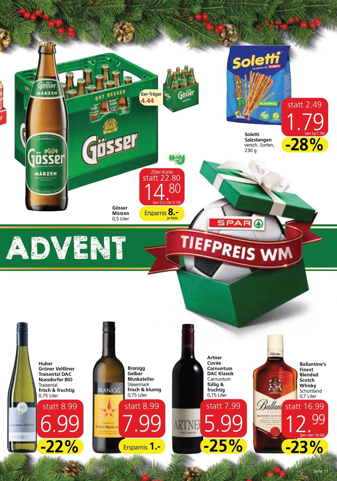 Angebote INTERSPAR - 17.11.2022 - 30.11.2022. Seite 11