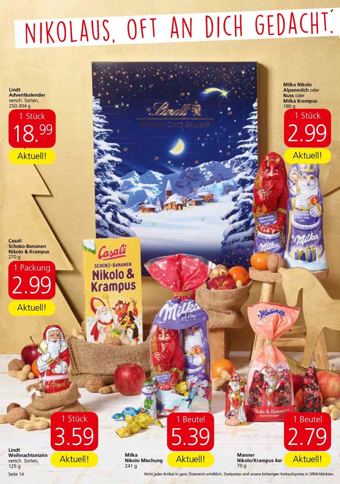 Angebote INTERSPAR - 17.11.2022 - 30.11.2022. Seite 14