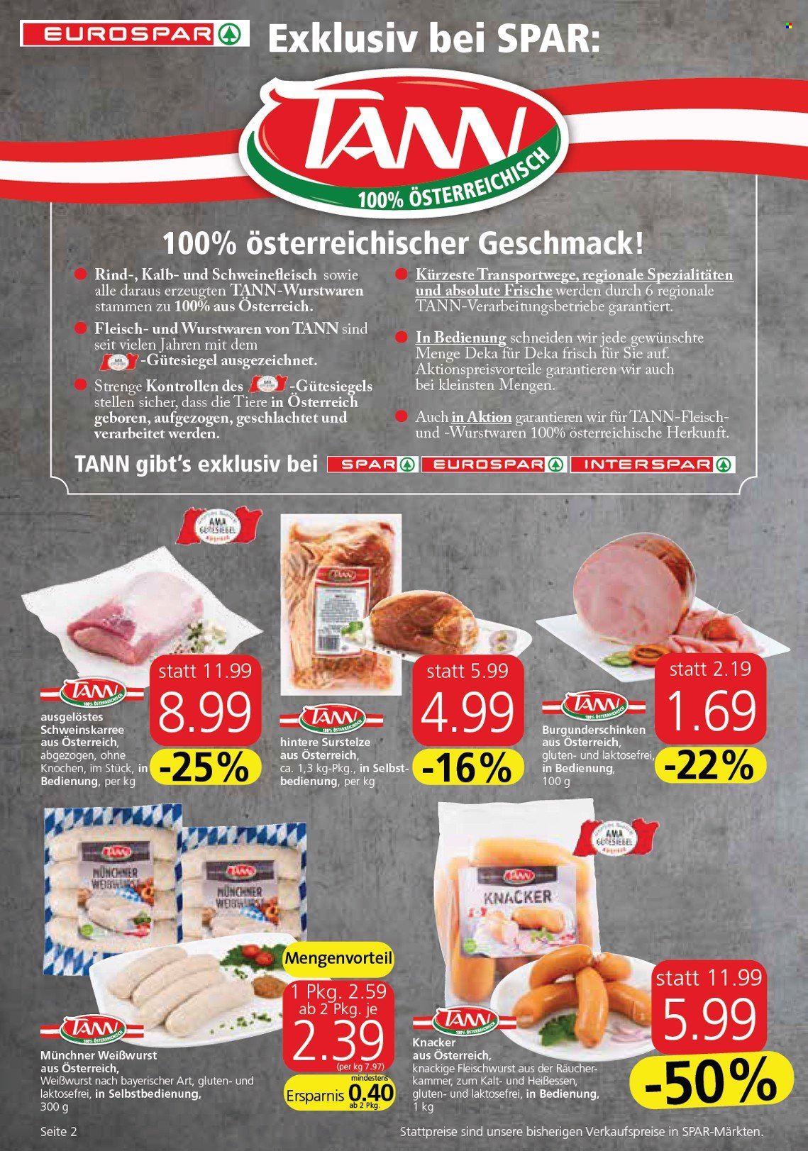 Angebote EUROSPAR - 16.11.2022 - 17.11.2022. Seite 2