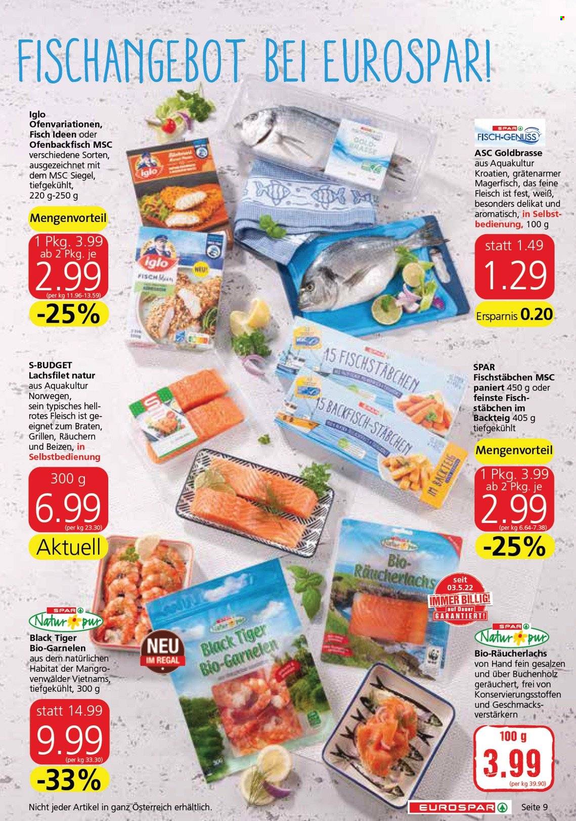 Angebote EUROSPAR - 16.11.2022 - 17.11.2022. Seite 9