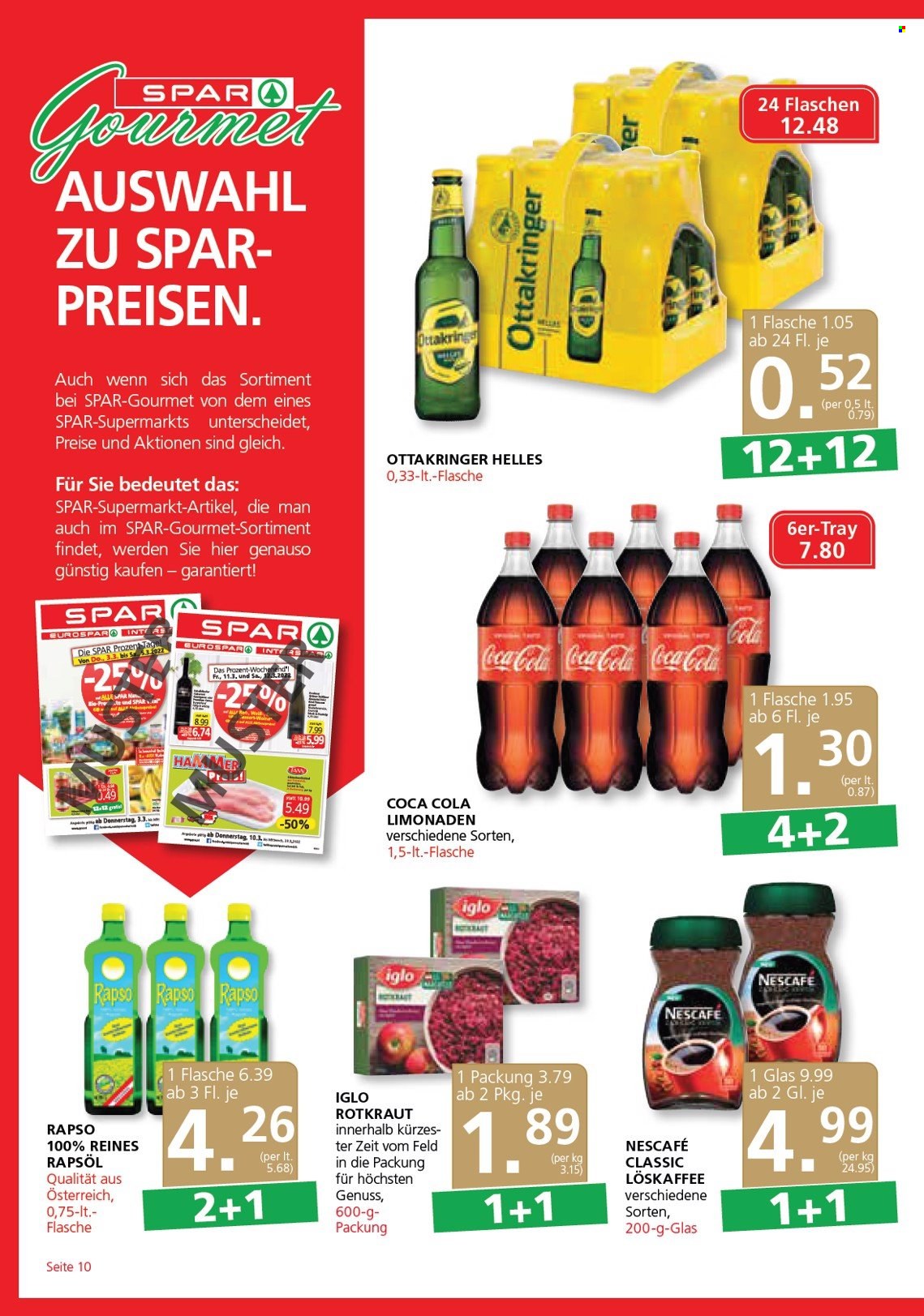 Angebote SPAR - 17.11.2022 - 30.11.2022. Seite 10