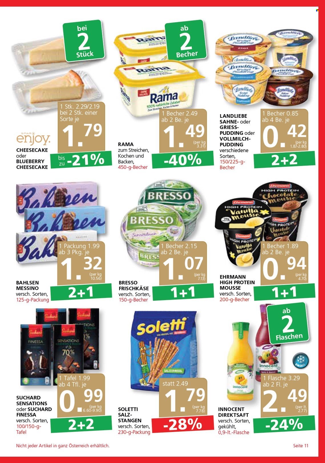 Angebote SPAR - 17.11.2022 - 30.11.2022. Seite 11