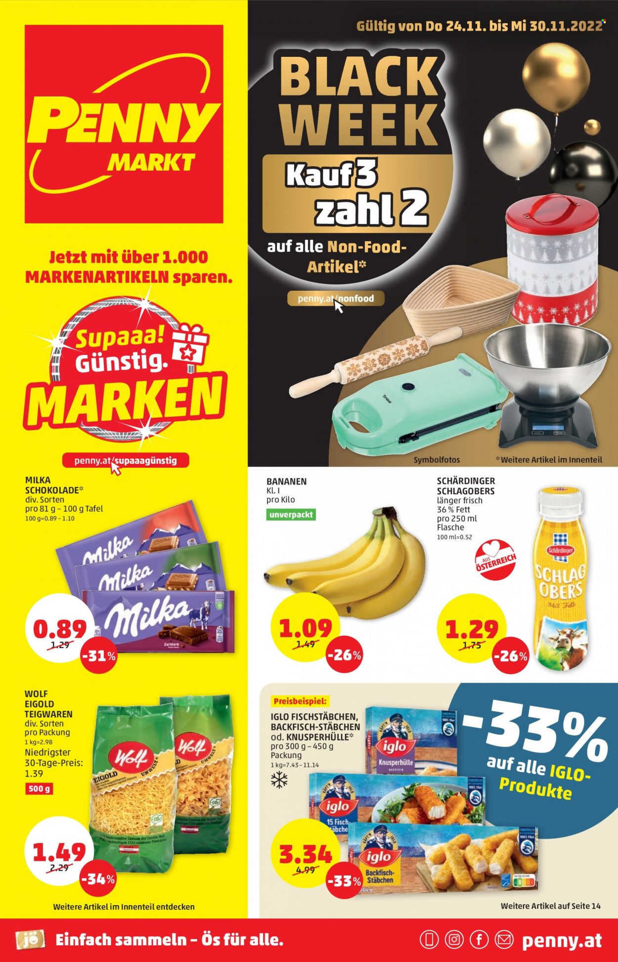 Angebote Penny - 24.11.2022 - 30.11.2022. Seite 1
