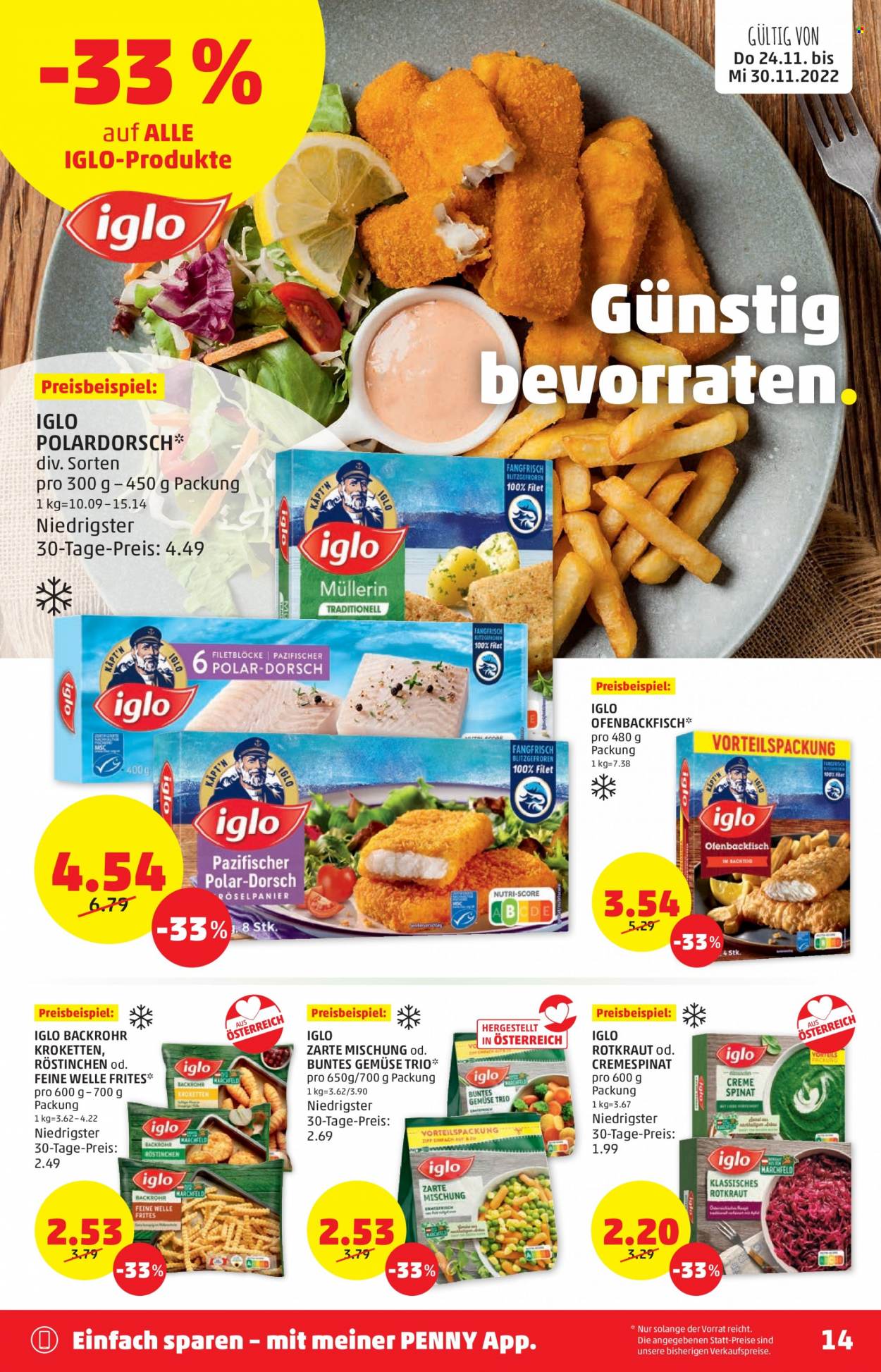 Angebote Penny - 24.11.2022 - 30.11.2022. Seite 14