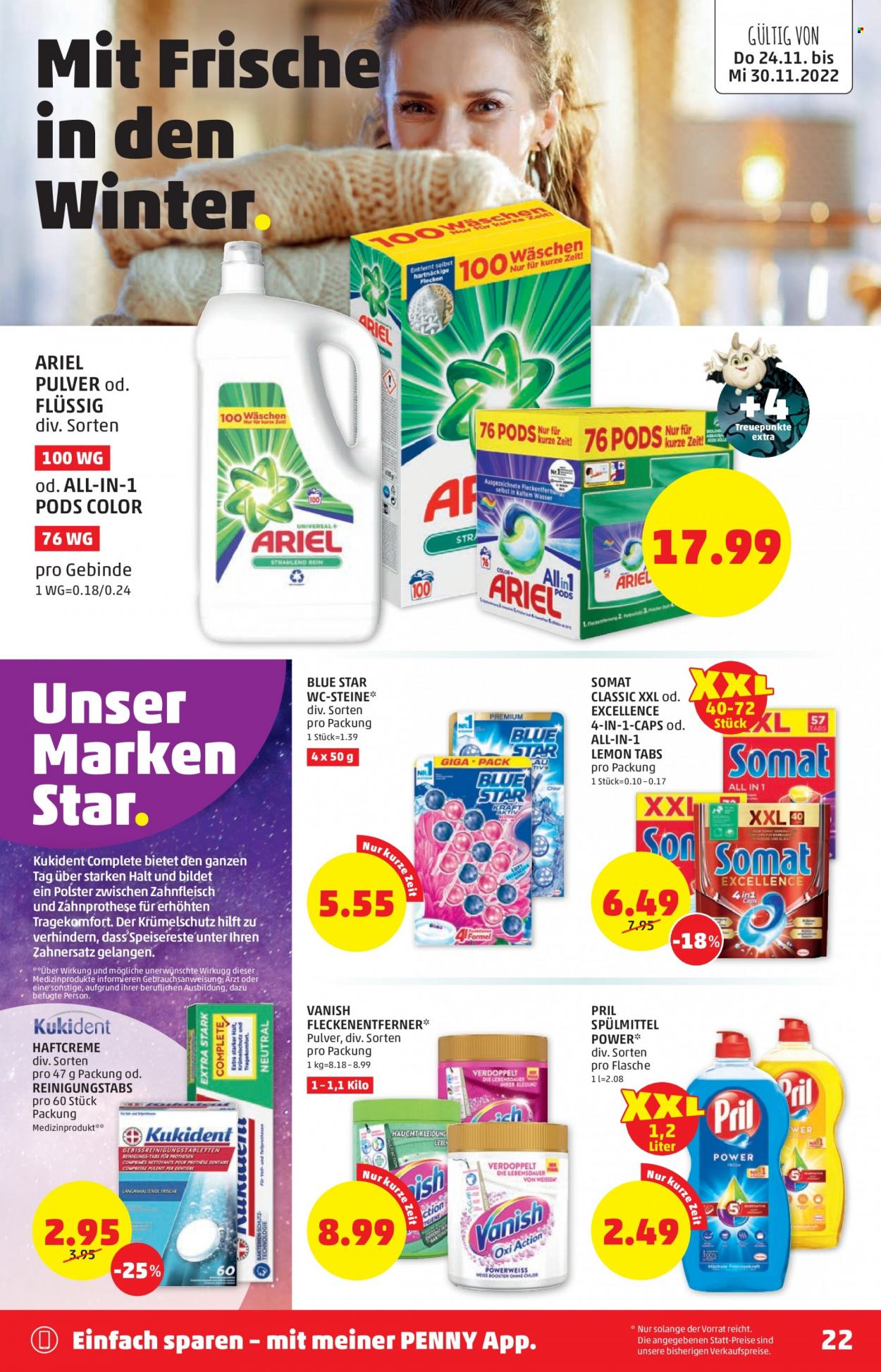 Angebote Penny - 24.11.2022 - 30.11.2022. Seite 22