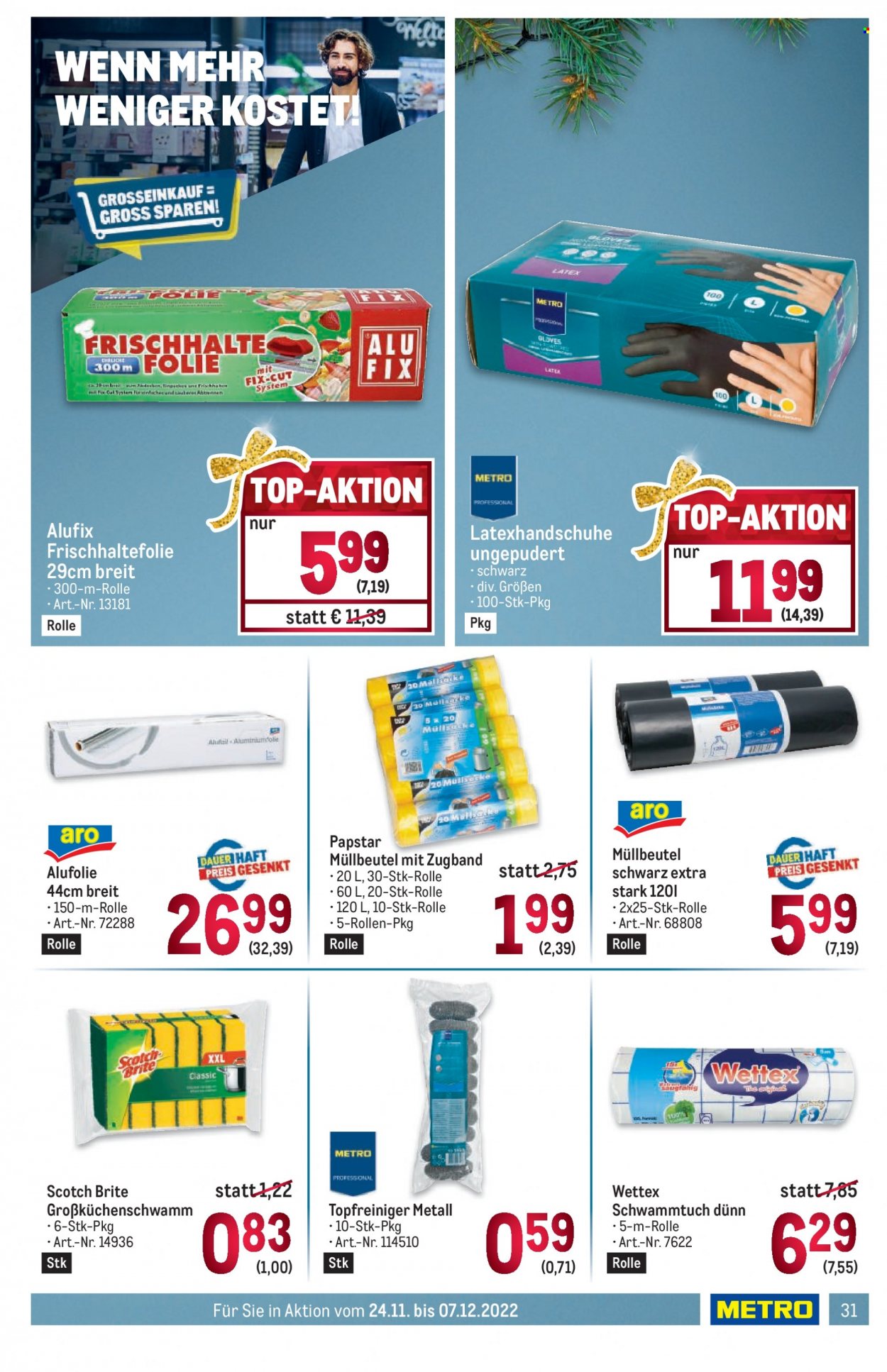 Angebote Metro - 24.11.2022 - 7.12.2022. Seite 31