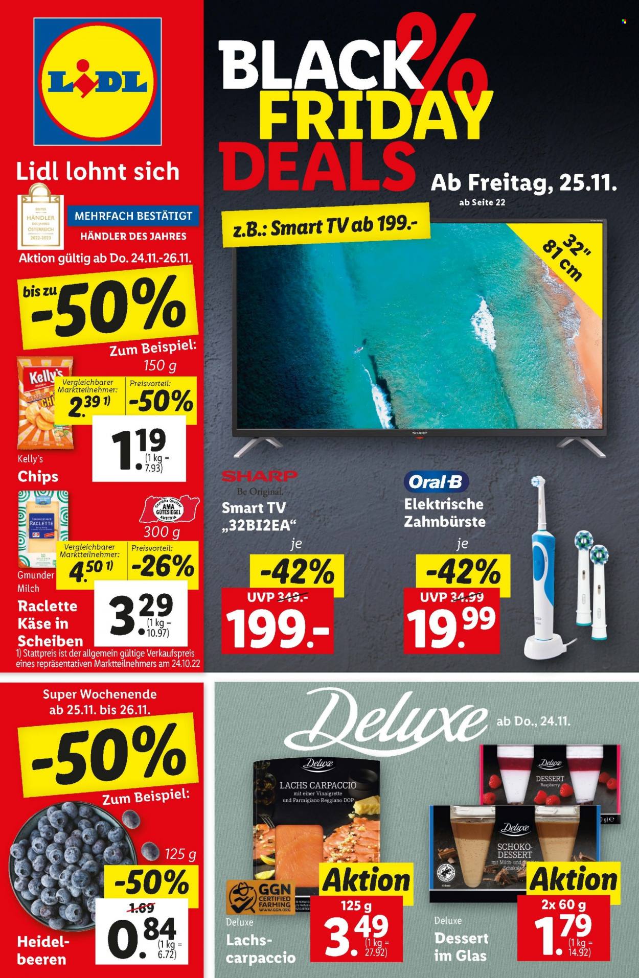 Angebote Lidl - 24.11.2022 - 30.11.2022. Seite 1