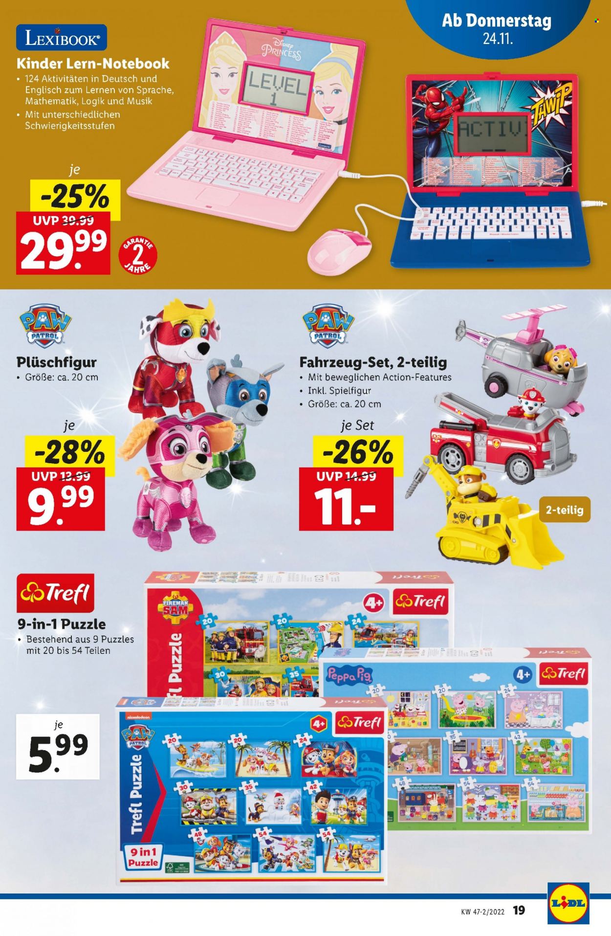 Angebote Lidl - 24.11.2022 - 30.11.2022. Seite 19