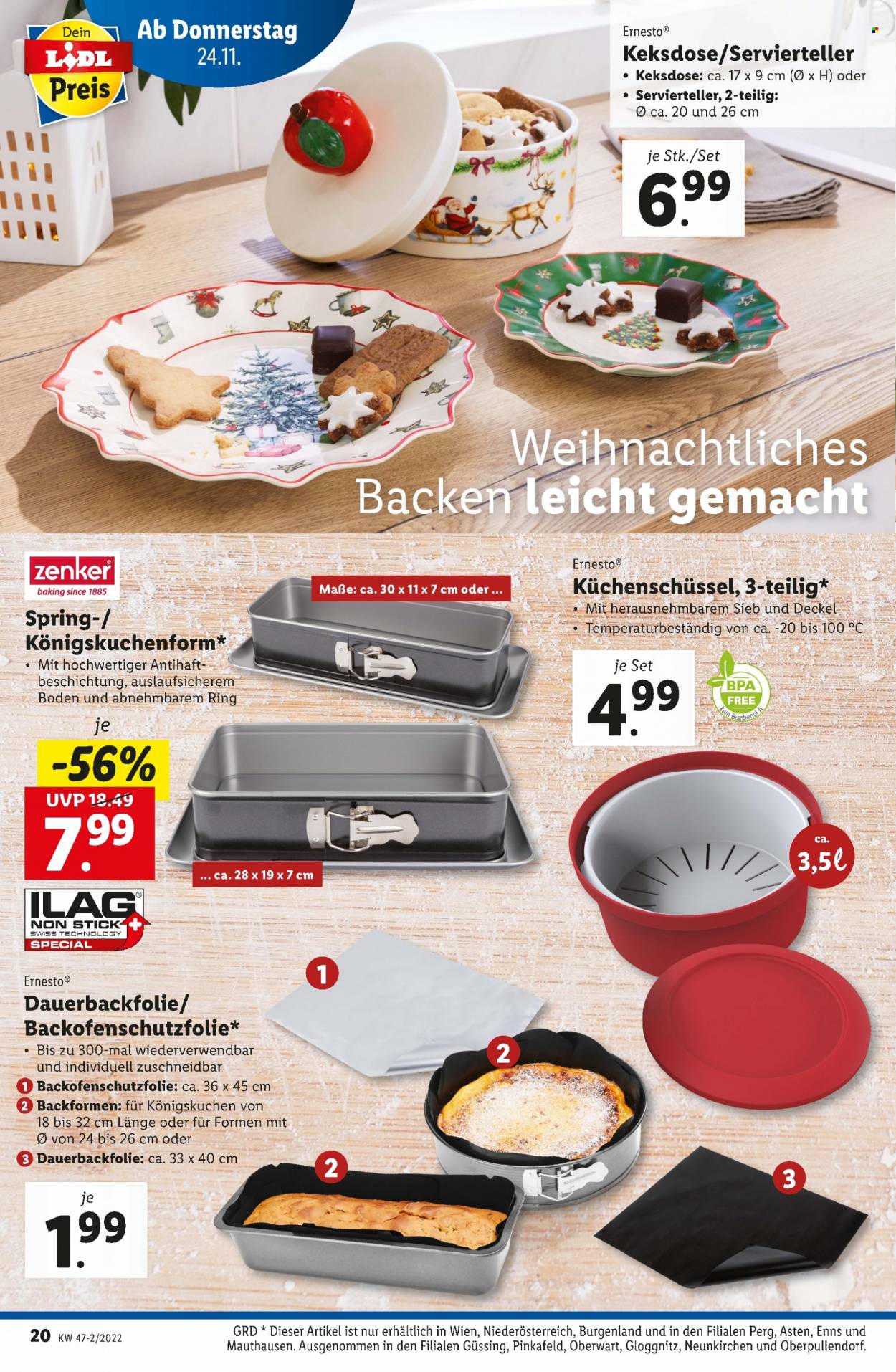 Angebote Lidl - 24.11.2022 - 30.11.2022. Seite 20