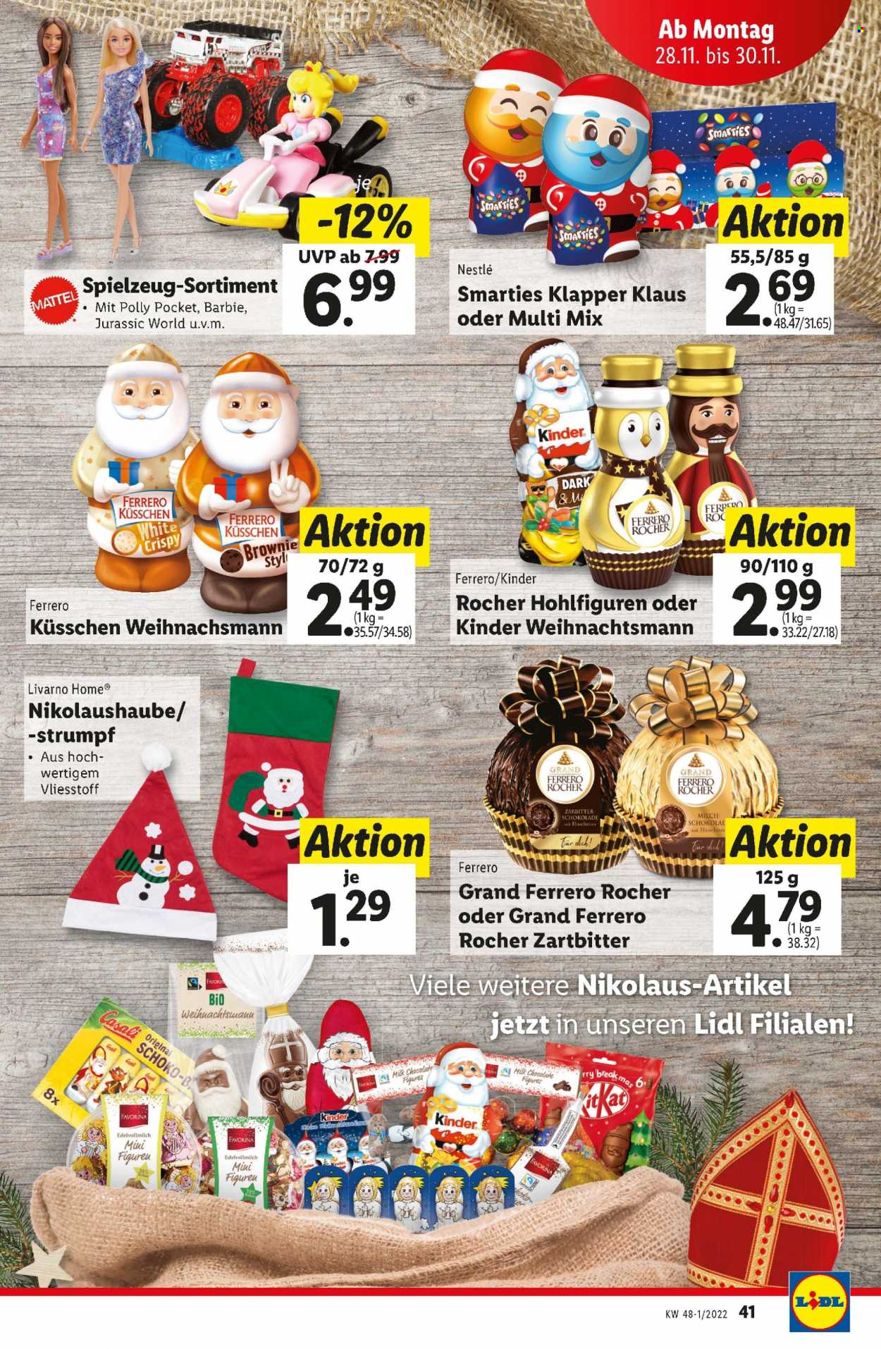 Angebote Lidl - 24.11.2022 - 30.11.2022. Seite 43