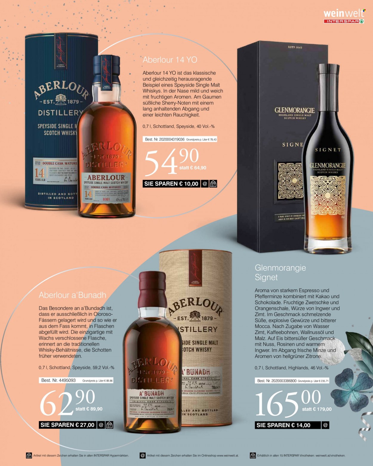 Angebote INTERSPAR - 10.11.2022 - 31.12.2022. Seite 29