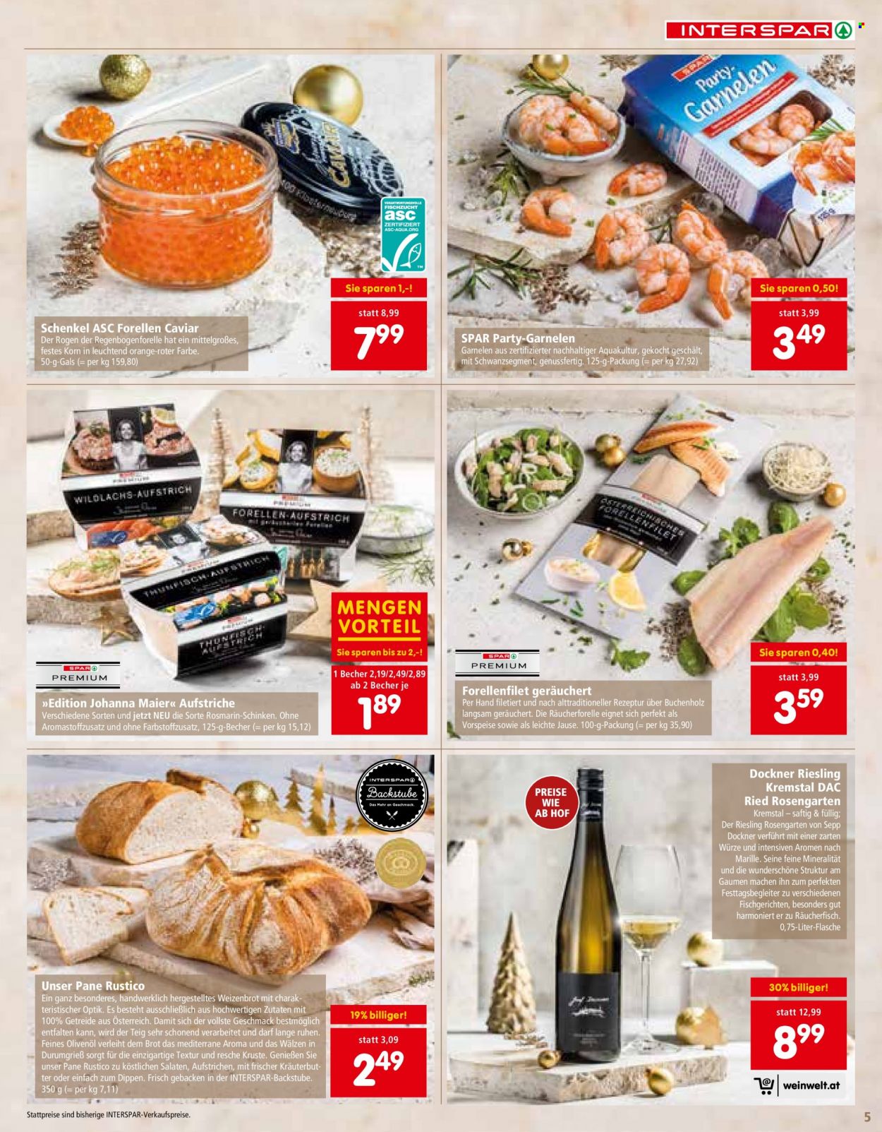 Angebote INTERSPAR - 24.11.2022 - 31.12.2022. Seite 5