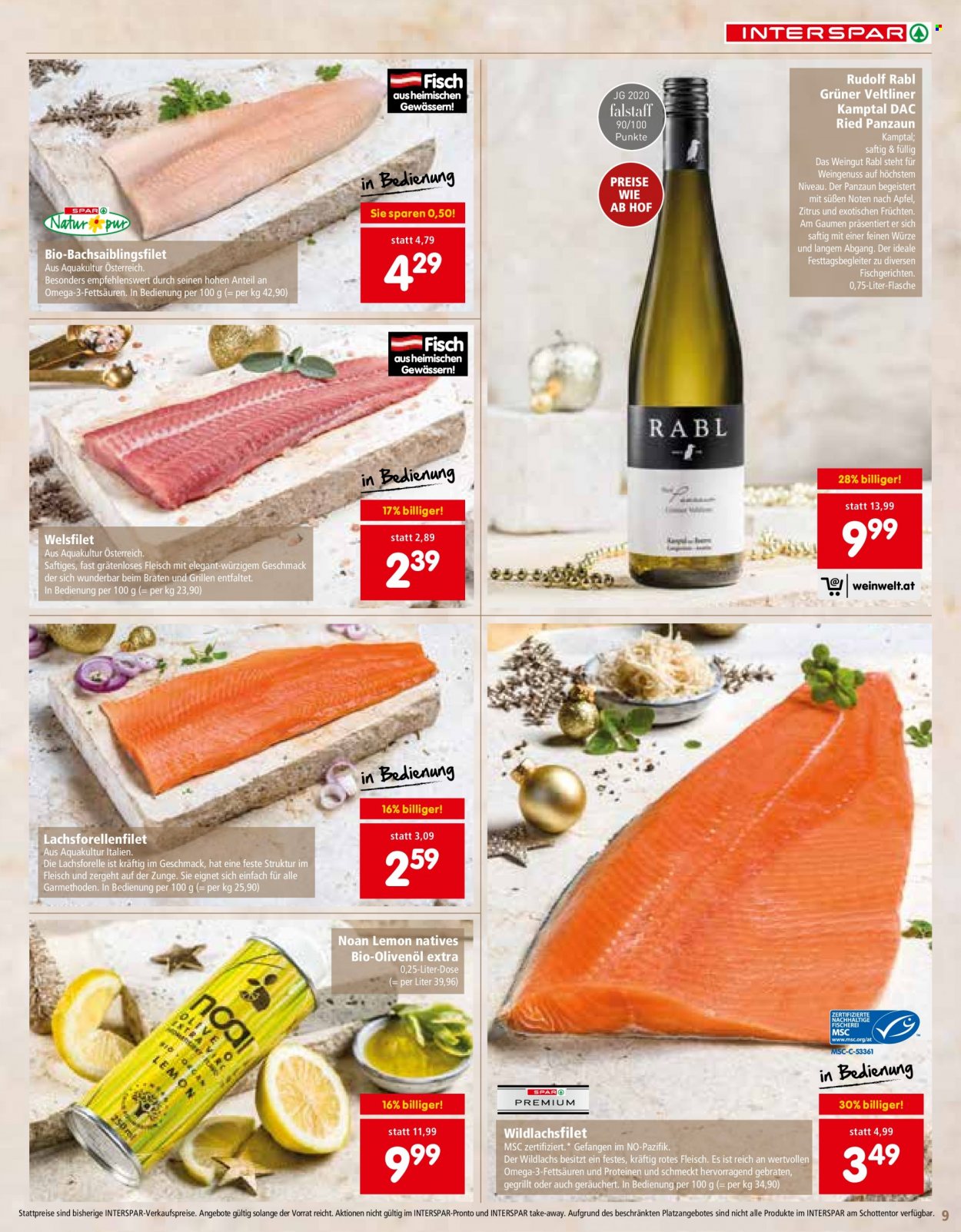 Angebote INTERSPAR - 24.11.2022 - 31.12.2022. Seite 9