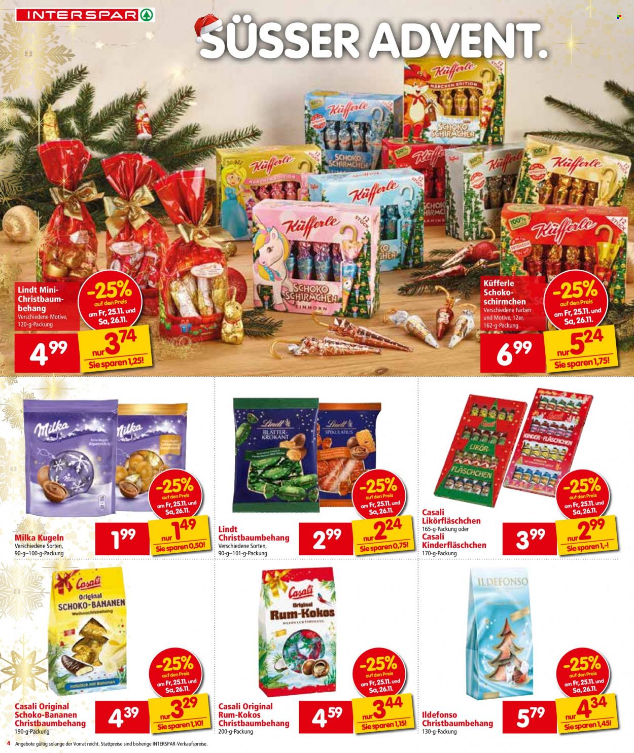 Angebote INTERSPAR - 24.11.2022 - 30.11.2022. Seite 4