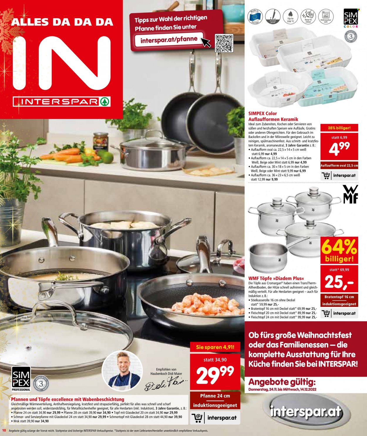 Angebote INTERSPAR - 24.11.2022 - 30.11.2022. Seite 10