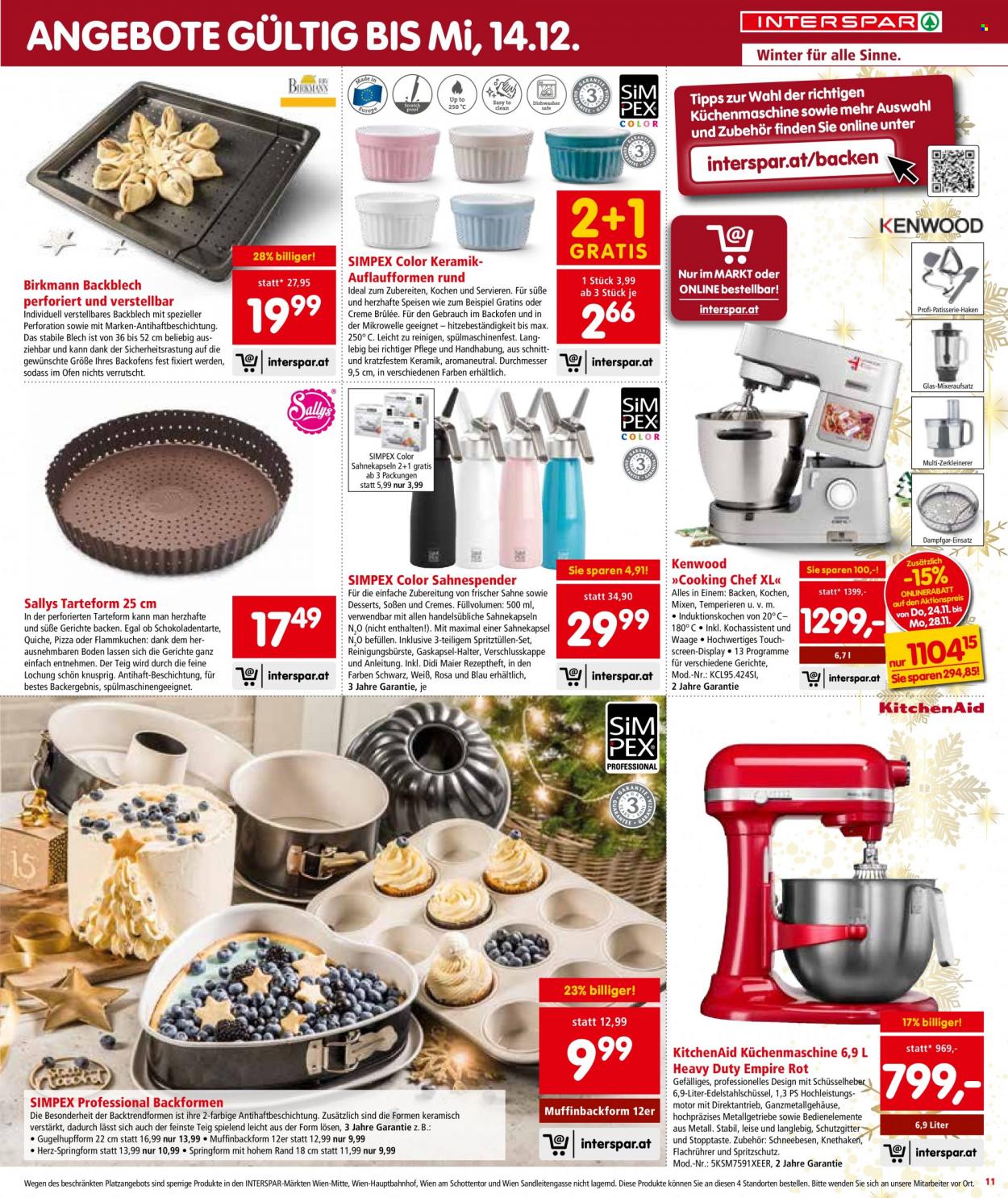 Angebote INTERSPAR - 24.11.2022 - 30.11.2022. Seite 11