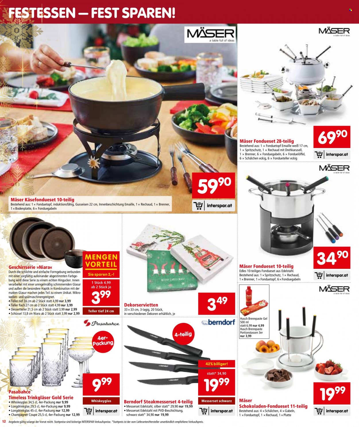 Angebote INTERSPAR - 24.11.2022 - 30.11.2022. Seite 12