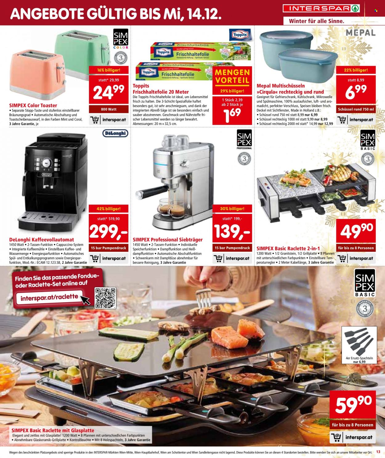 Angebote INTERSPAR - 24.11.2022 - 30.11.2022. Seite 13