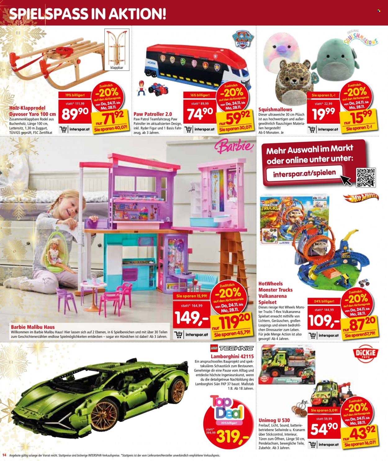 Angebote INTERSPAR - 24.11.2022 - 30.11.2022. Seite 14