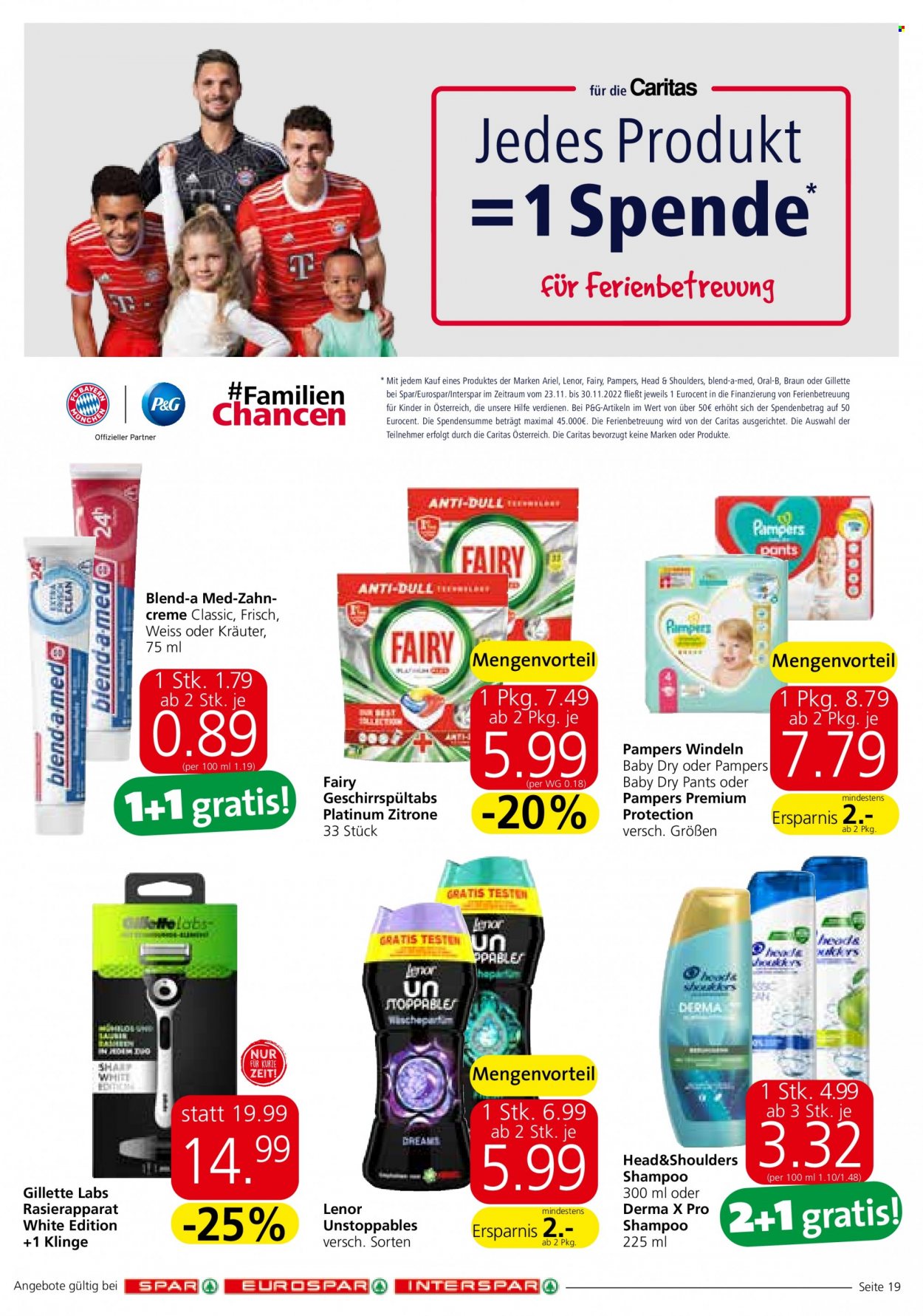 Angebote INTERSPAR - 24.11.2022 - 30.11.2022. Seite 19