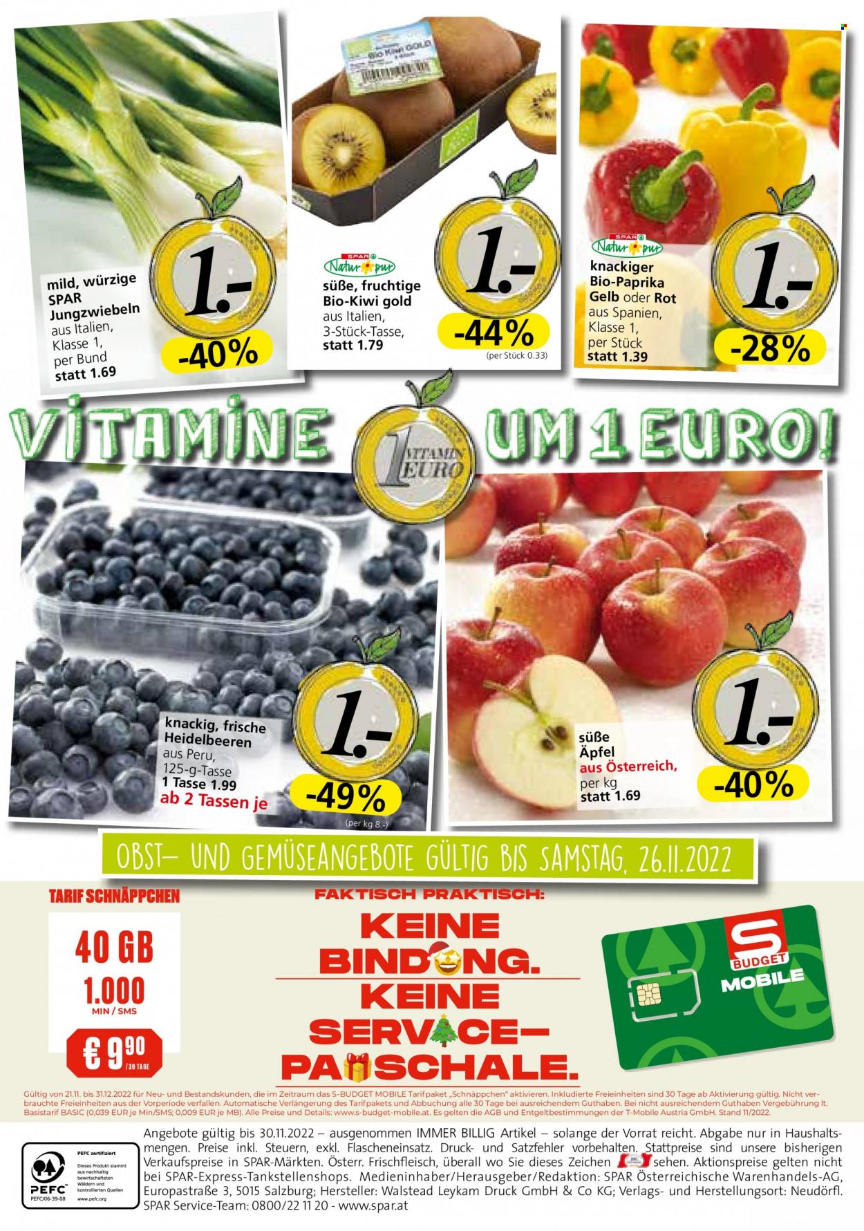 Angebote INTERSPAR - 24.11.2022 - 30.11.2022. Seite 20