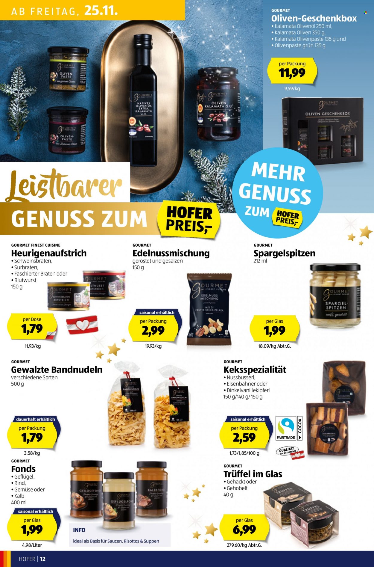 Angebote Hofer - 25.11.2022 - 1.12.2022. Seite 12