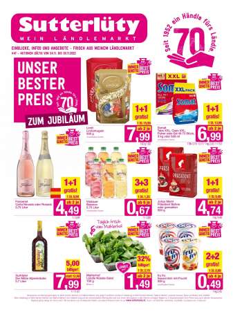 Angebote Sutterlüty - 24.11.2022 - 30.11.2022.