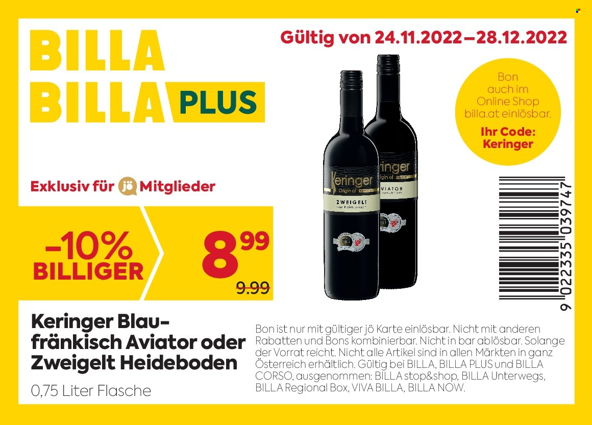 Angebote Billa - 24.11.2022 - 28.12.2022. Seite 2